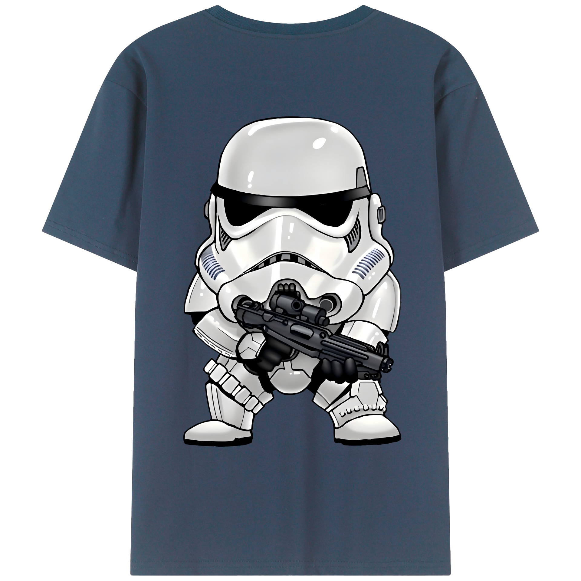 （画像用） スター・ウォーズ Star Wars 綿100％ メンズ半袖Tシャツ（バックプリント） 通気性