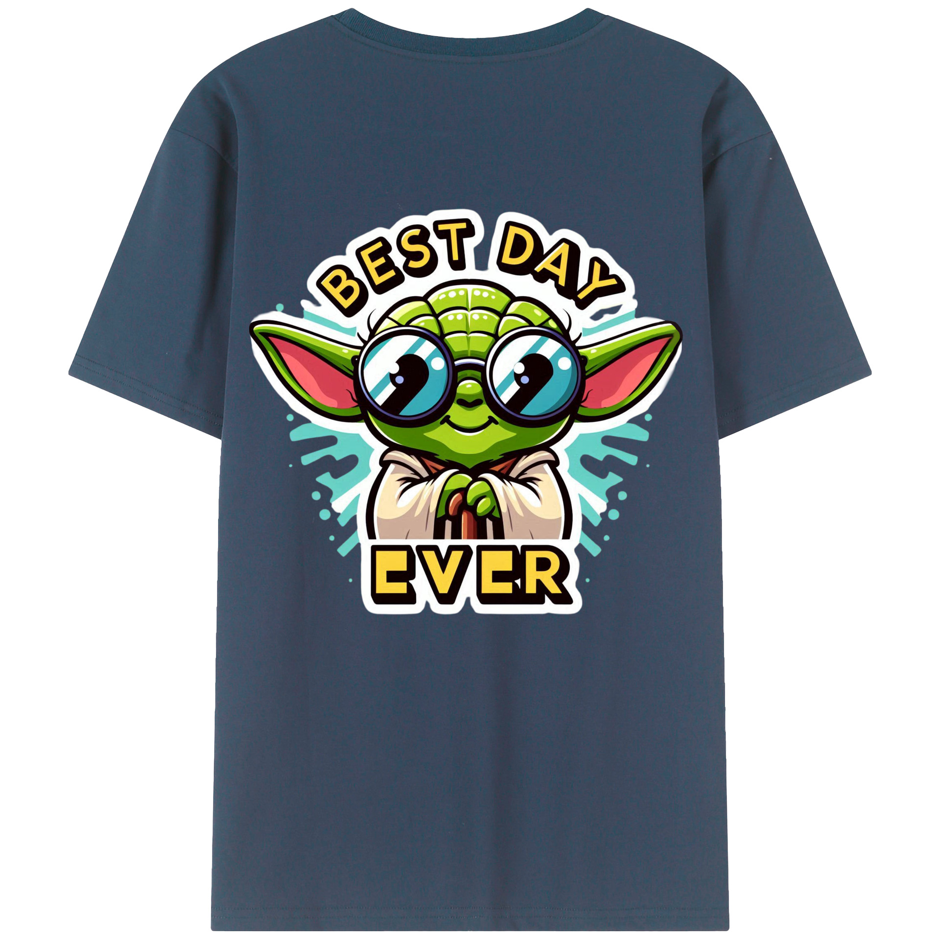 （画像用） スター・ウォーズ Star Wars 綿100％ メンズ半袖Tシャツ（バックプリント） 通気性