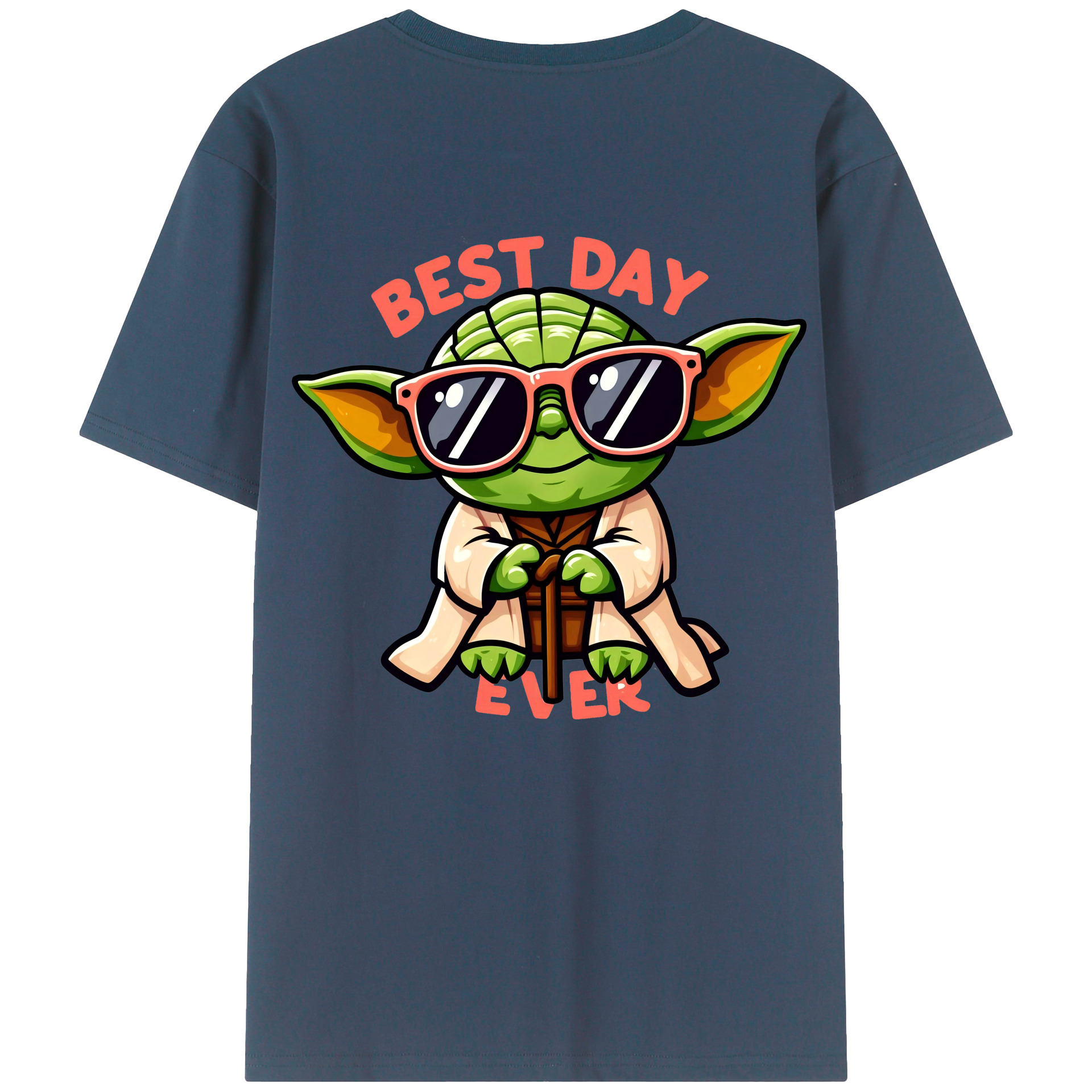 （画像用） スター・ウォーズ Star Wars 綿100％ メンズ半袖Tシャツ（バックプリント） 通気性