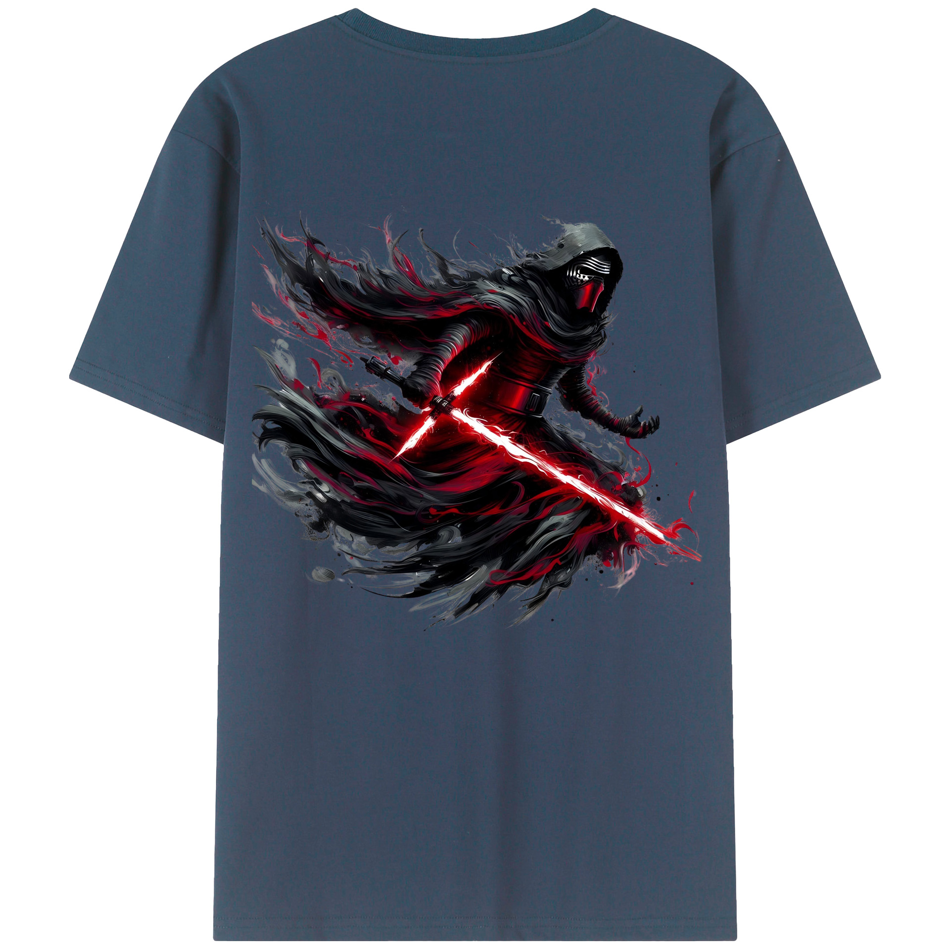 （画像用） スター・ウォーズ Star Wars 綿100％ メンズ半袖Tシャツ（バックプリント） 通気性