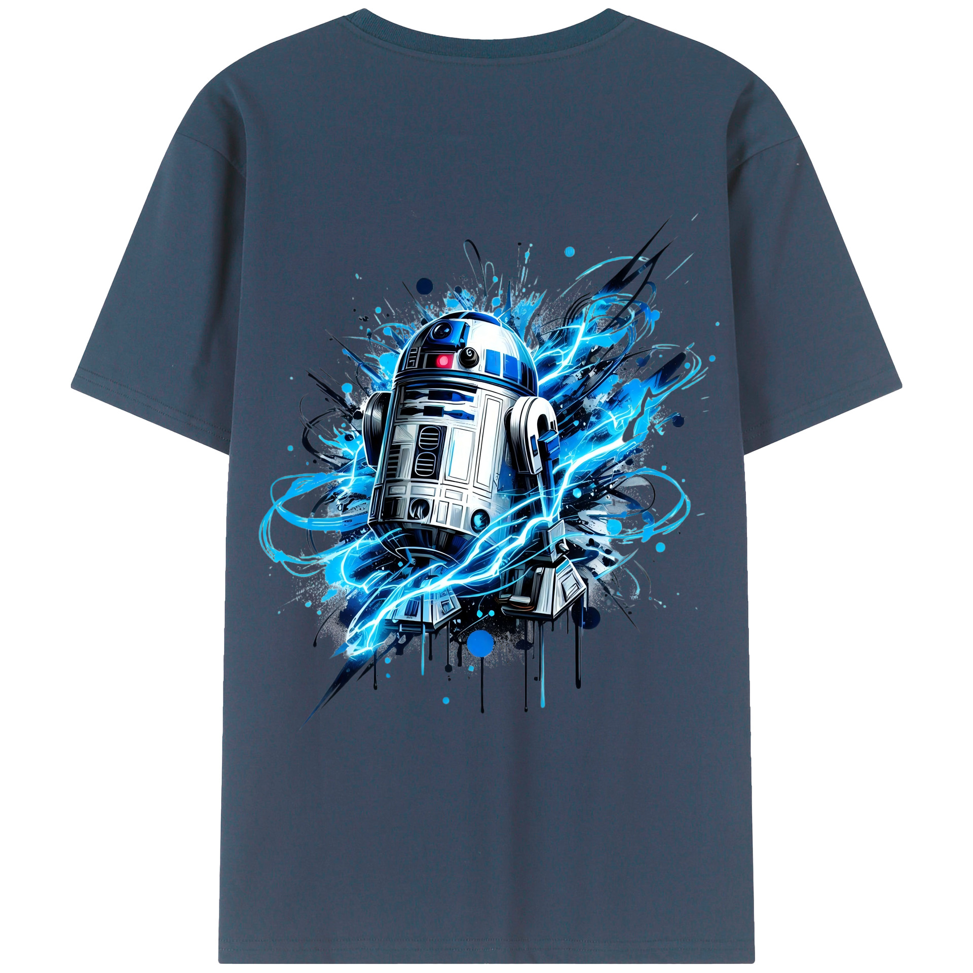 （画像用） スター・ウォーズ Star Wars 綿100％ メンズ半袖Tシャツ（バックプリント） 通気性