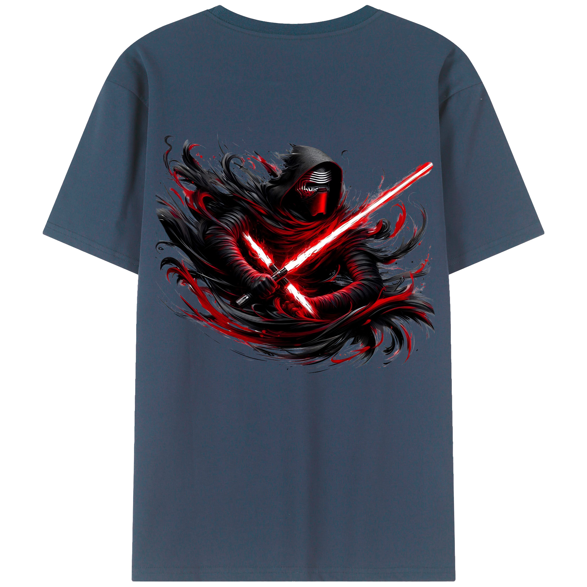 （画像用） スター・ウォーズ Star Wars 綿100％ メンズ半袖Tシャツ（バックプリント） 通気性