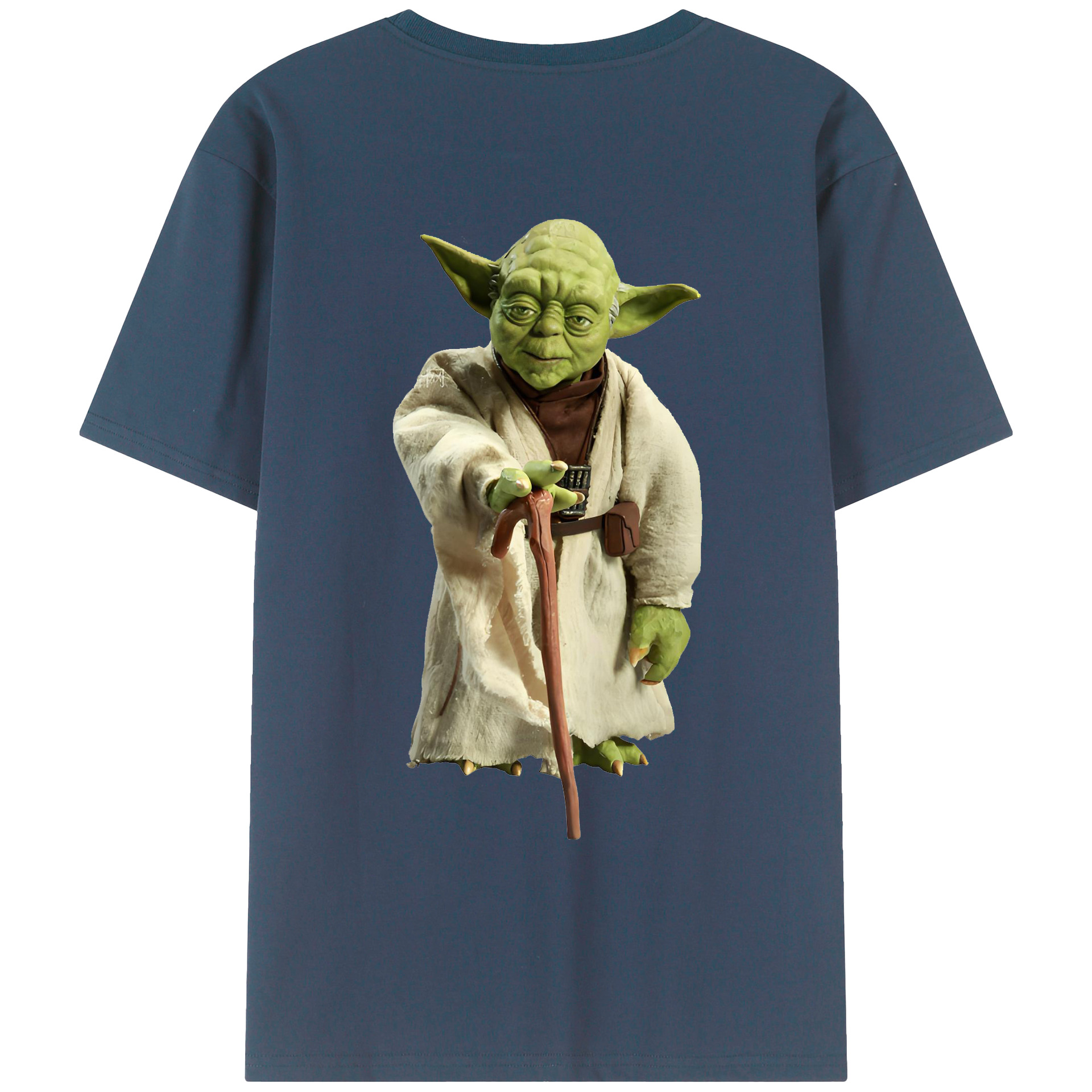 （画像用） スター・ウォーズ Star Wars 綿100％ メンズ半袖Tシャツ（バックプリント） 通気性