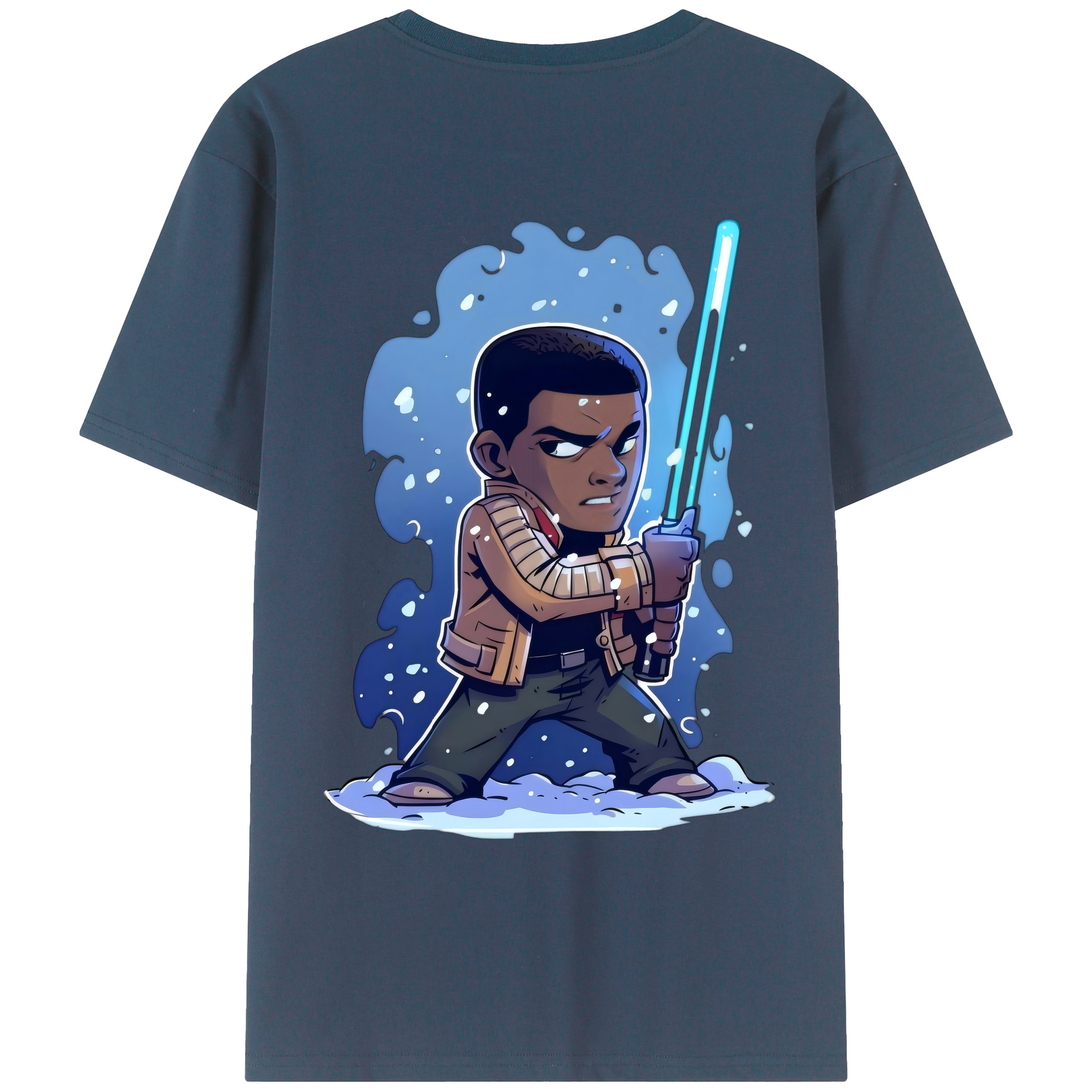 （画像用） スター・ウォーズ Star Wars 綿100％ メンズ半袖Tシャツ（バックプリント） 通気性