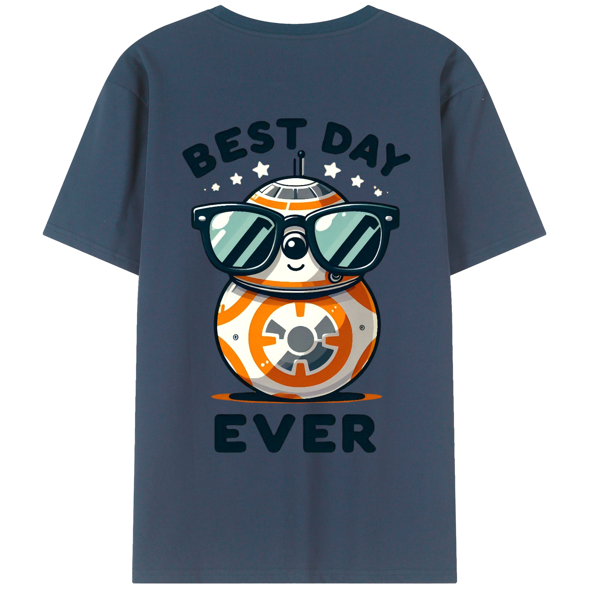 （画像用） スター・ウォーズ Star Wars 綿100％ メンズ半袖Tシャツ（バックプリント） 通気性