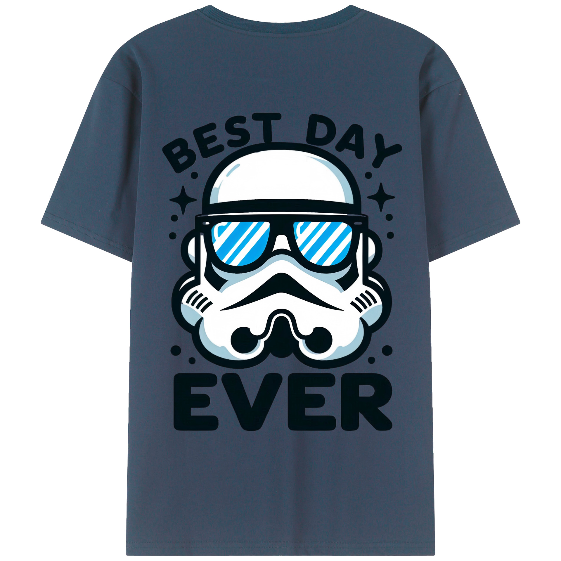 （画像用） スター・ウォーズ Star Wars 綿100％ メンズ半袖Tシャツ（バックプリント） 通気性