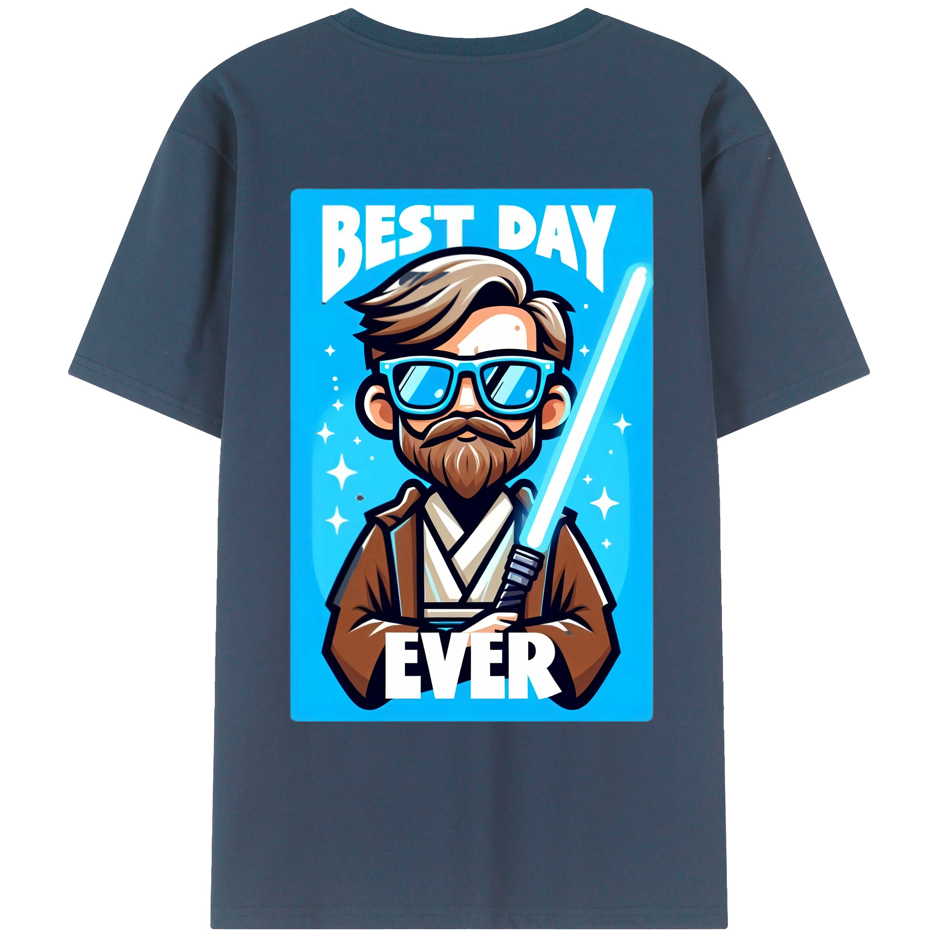 （画像用） スター・ウォーズ Star Wars 綿100％ メンズ半袖Tシャツ（バックプリント） 通気性