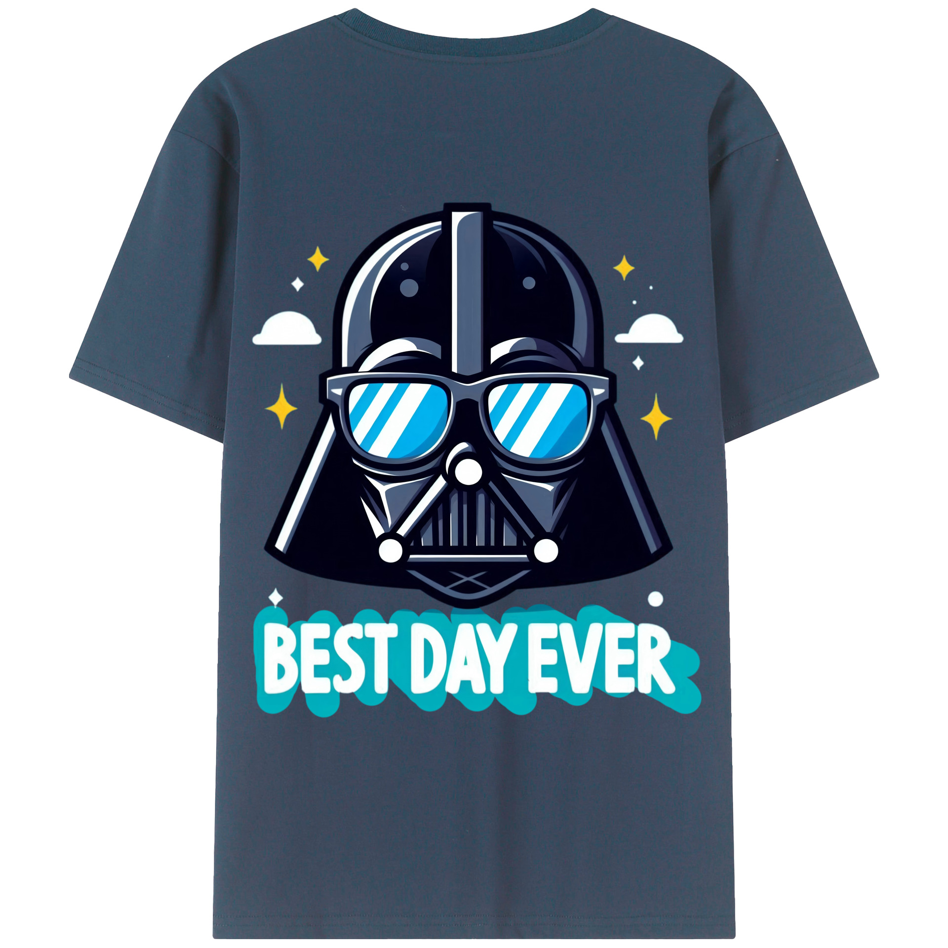 （画像用） スター・ウォーズ Star Wars 綿100％ メンズ半袖Tシャツ（バックプリント） 通気性