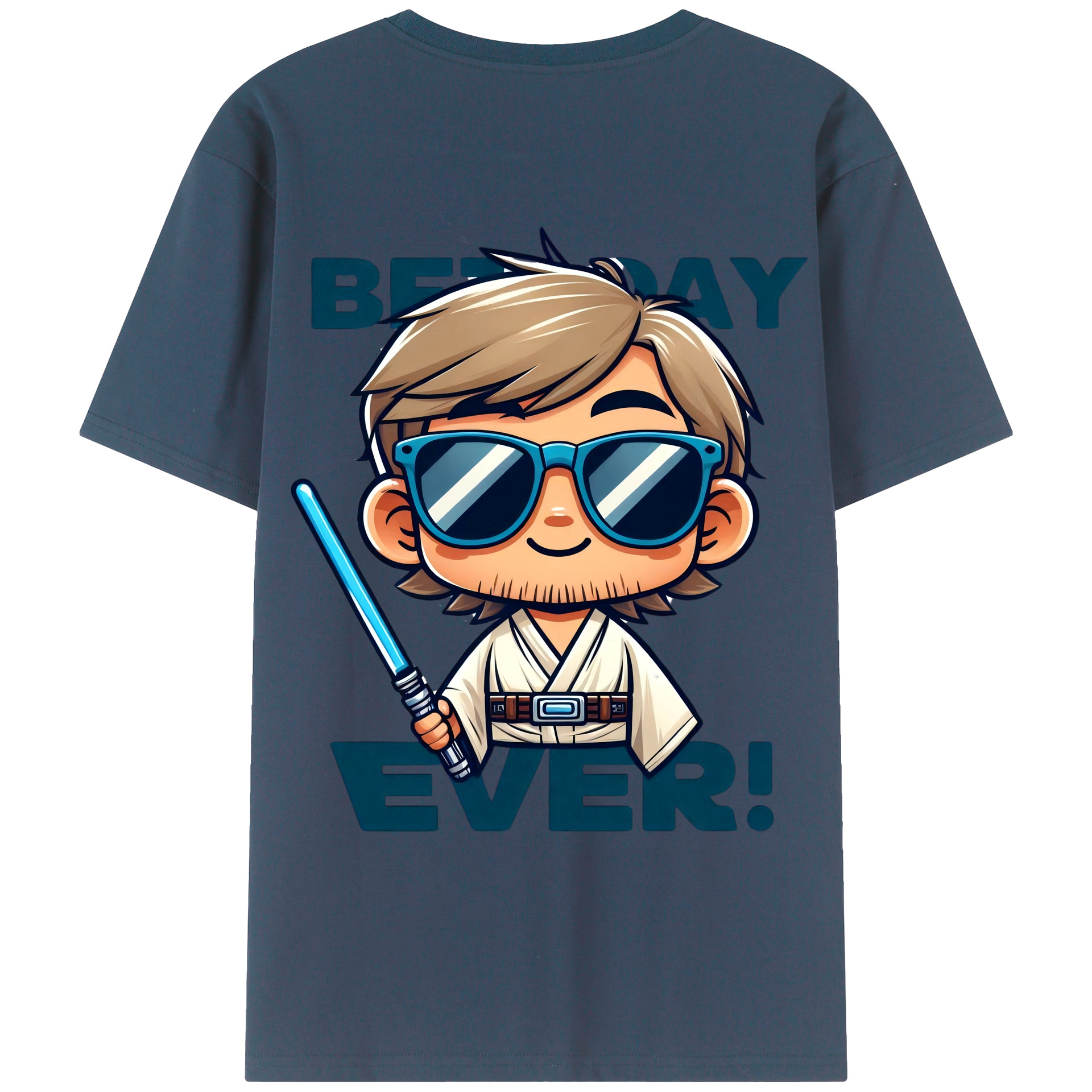 （画像用） スター・ウォーズ Star Wars 綿100％ メンズ半袖Tシャツ（バックプリント） 通気性
