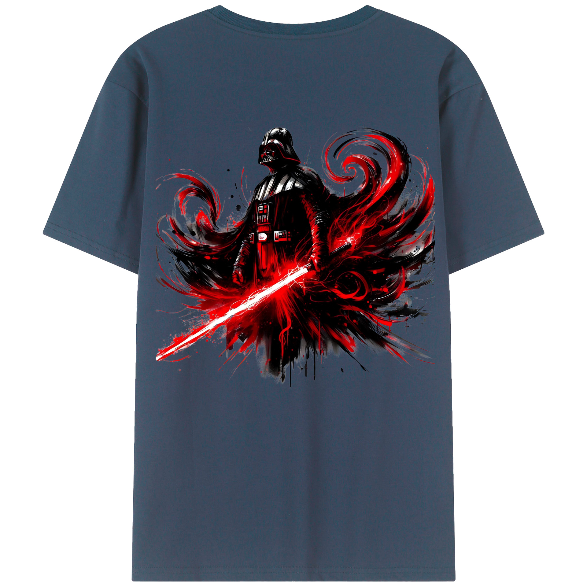 （画像用） スター・ウォーズ Star Wars 綿100％ メンズ半袖Tシャツ（バックプリント） 通気性