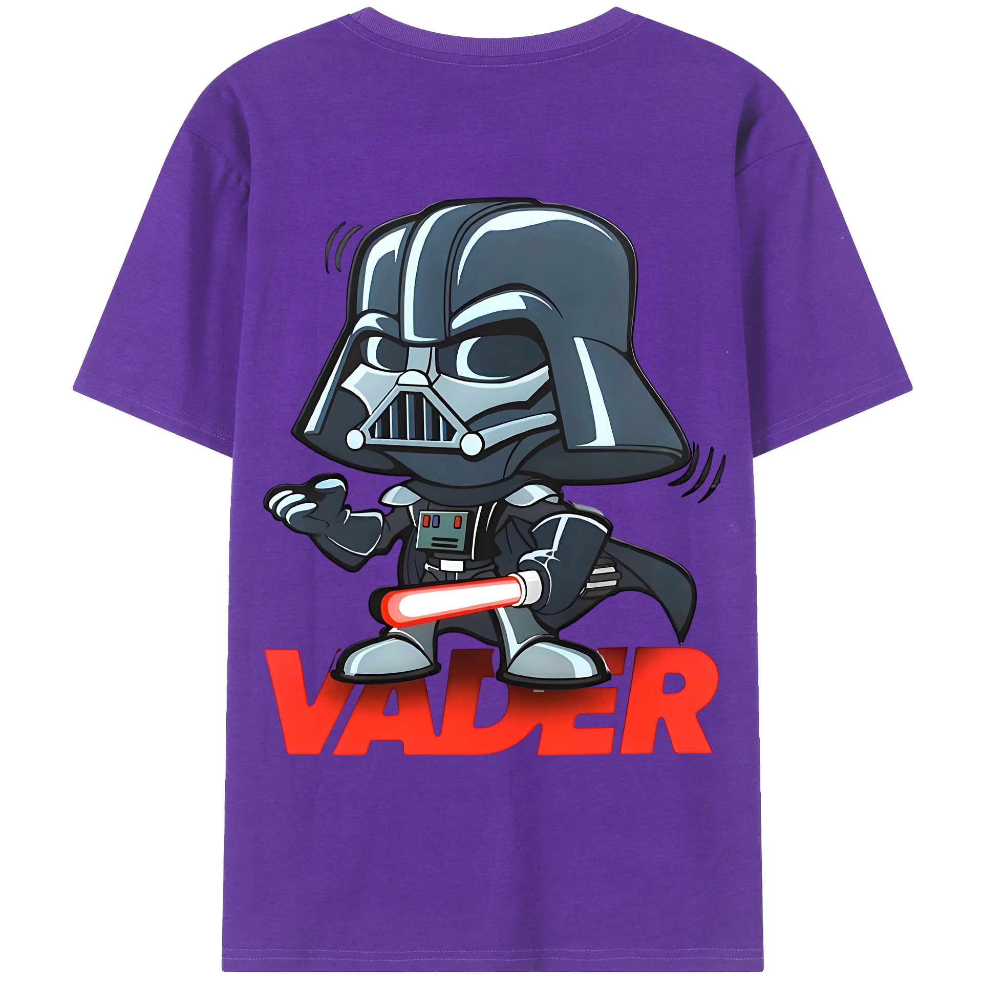 （画像用） スター・ウォーズ Star Wars 綿100％ メンズ半袖Tシャツ（バックプリント） 通気性