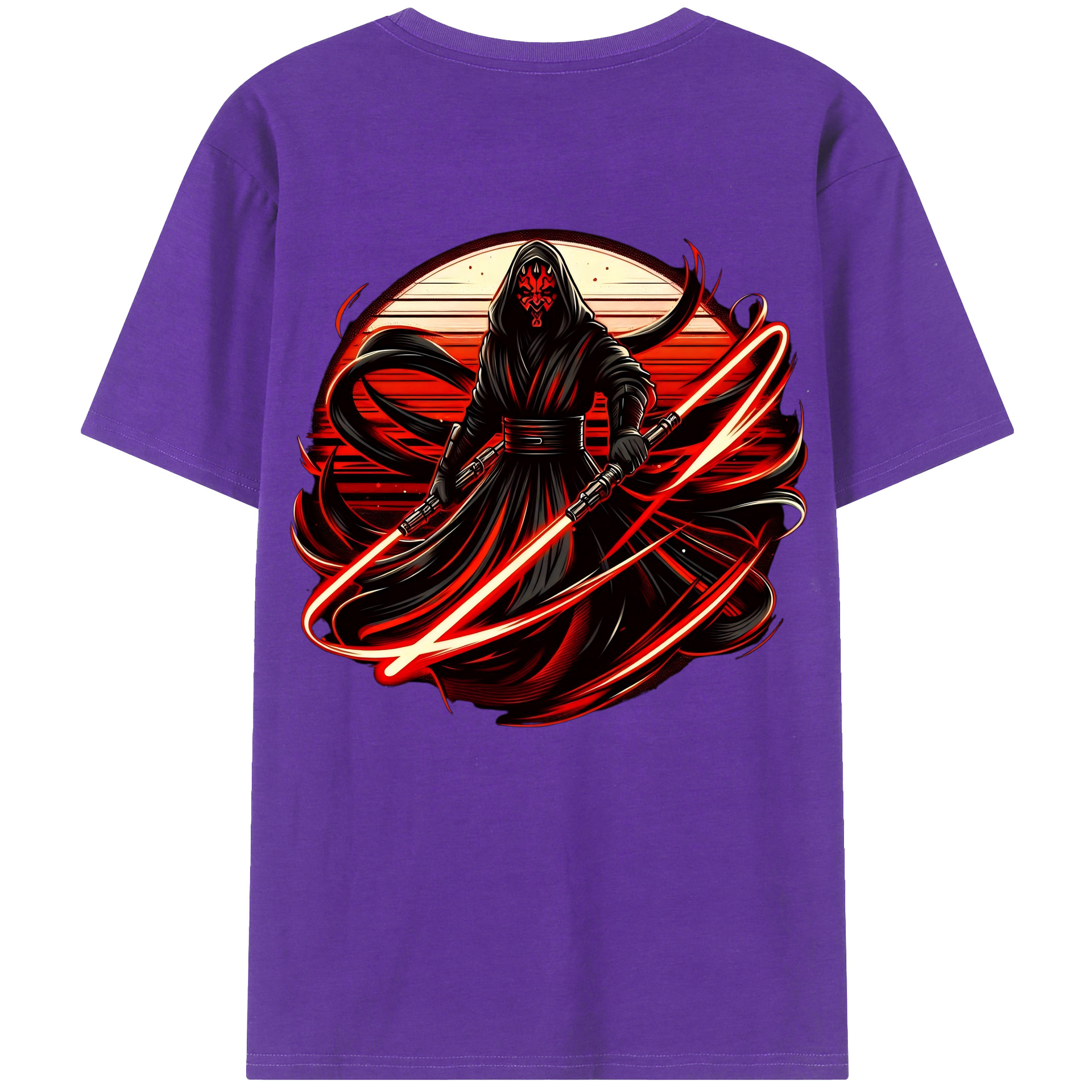 （画像用） スター・ウォーズ Star Wars 綿100％ メンズ半袖Tシャツ（バックプリント） 通気性