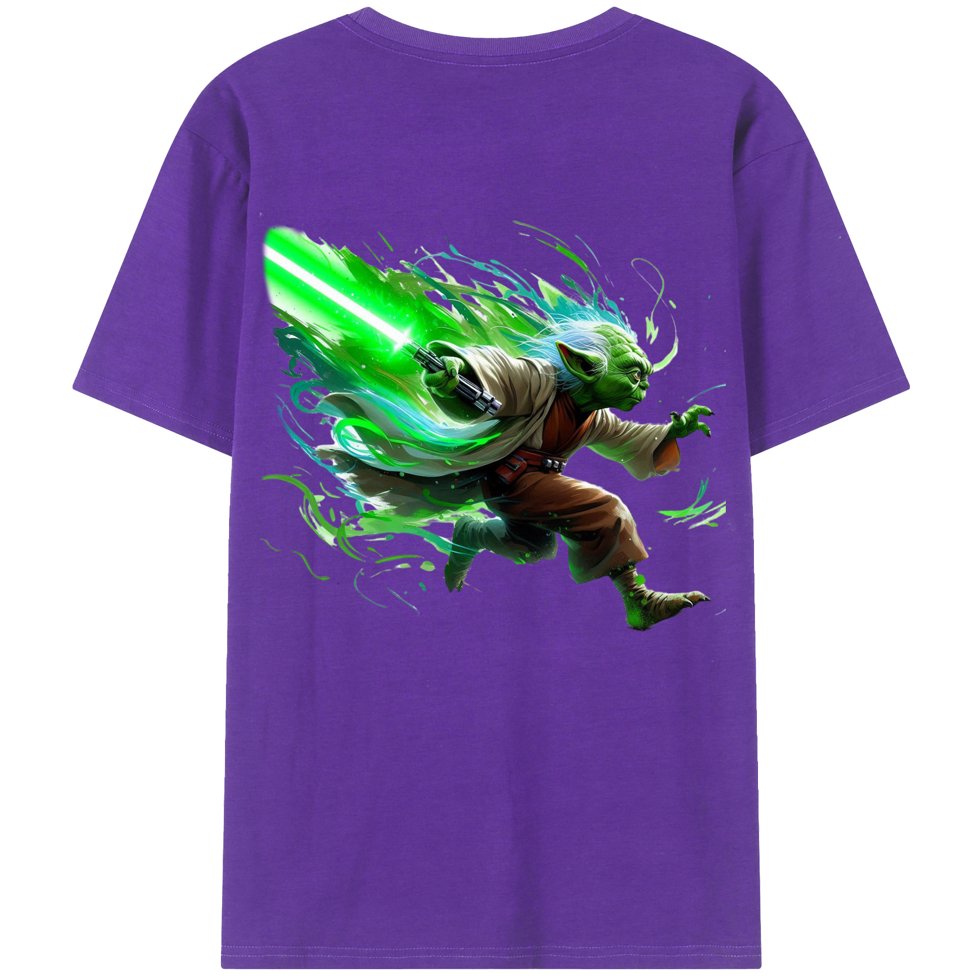 （画像用） スター・ウォーズ Star Wars 綿100％ メンズ半袖Tシャツ（バックプリント） 通気性
