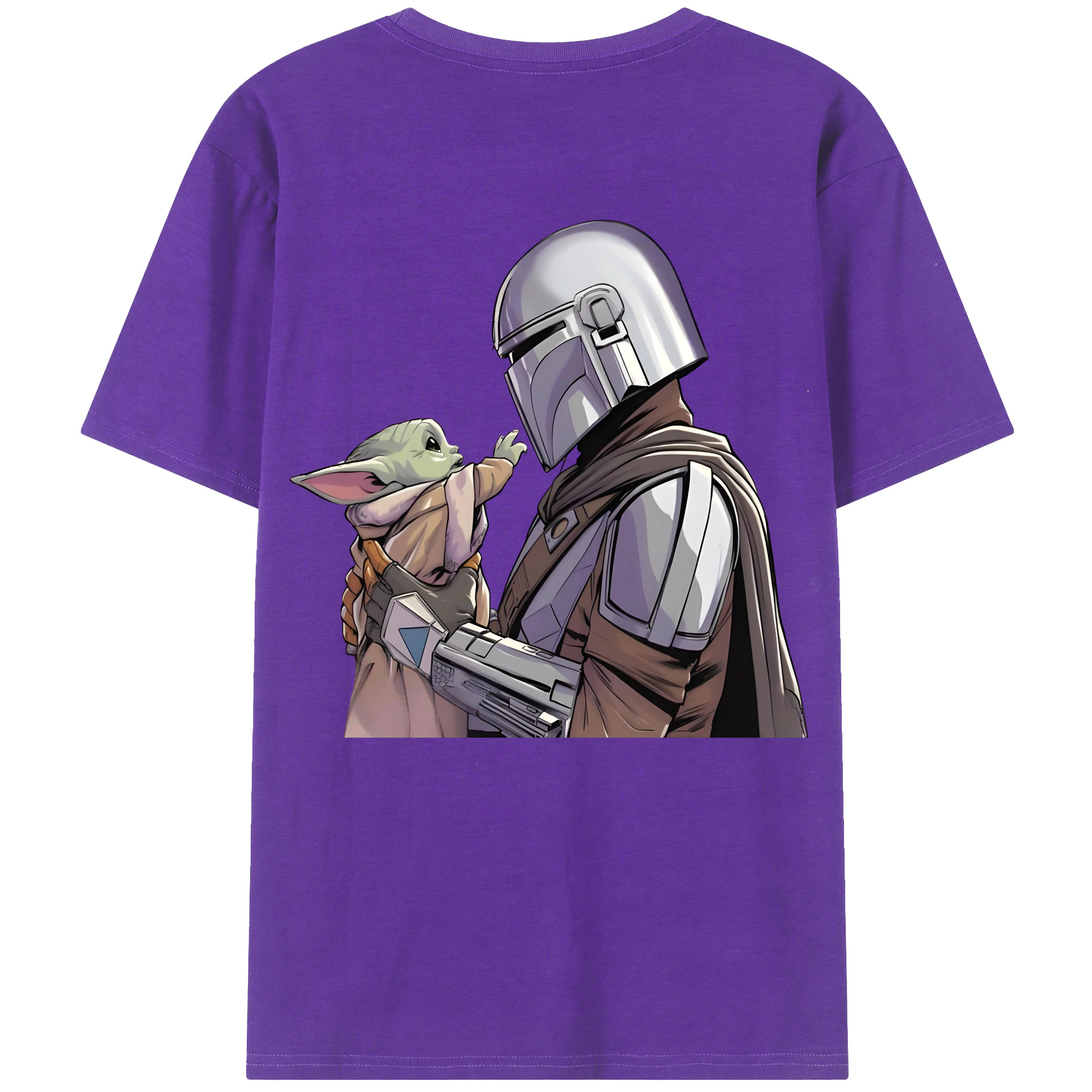 （画像用） スター・ウォーズ Star Wars 綿100％ メンズ半袖Tシャツ（バックプリント） 通気性
