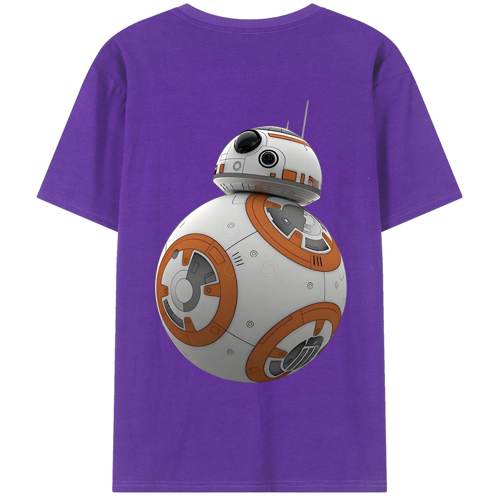（画像用） スター・ウォーズ Star Wars 綿100％ メンズ半袖Tシャツ（バックプリント） 通気性