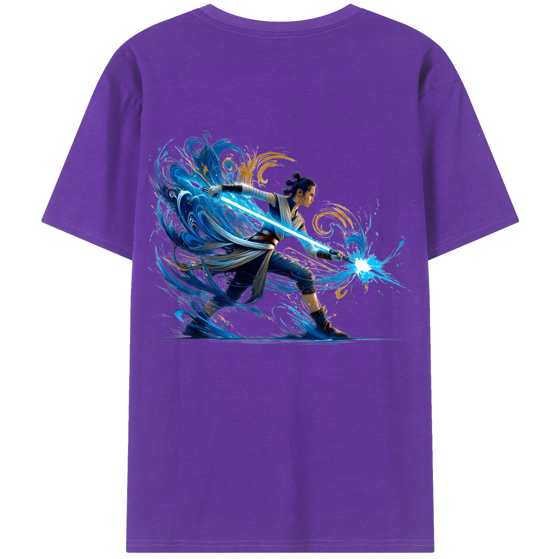 （画像用） スター・ウォーズ Star Wars 綿100％ メンズ半袖Tシャツ（バックプリント） 通気性