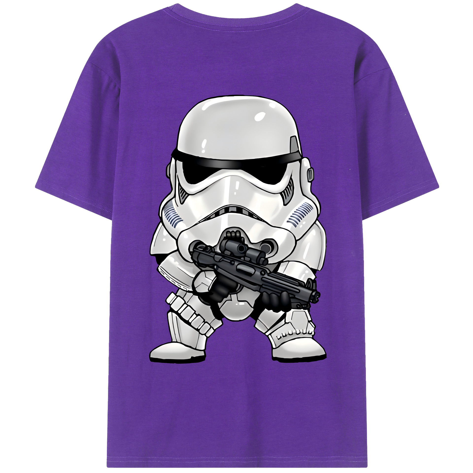 （画像用） スター・ウォーズ Star Wars 綿100％ メンズ半袖Tシャツ（バックプリント） 通気性