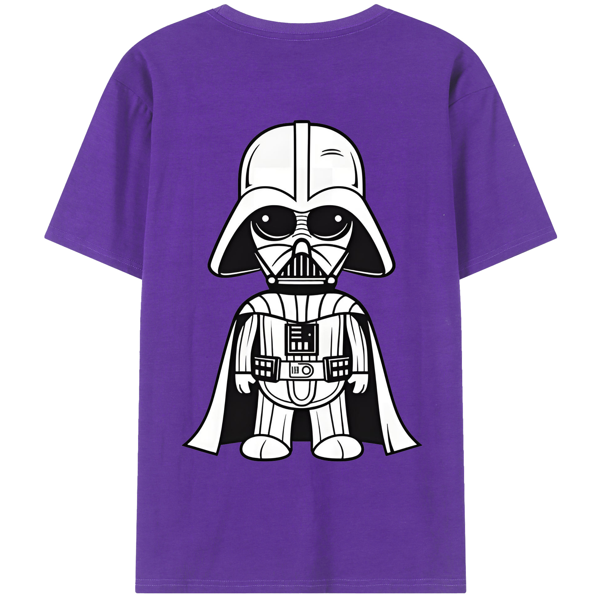 （画像用） スター・ウォーズ Star Wars 綿100％ メンズ半袖Tシャツ（バックプリント） 通気性
