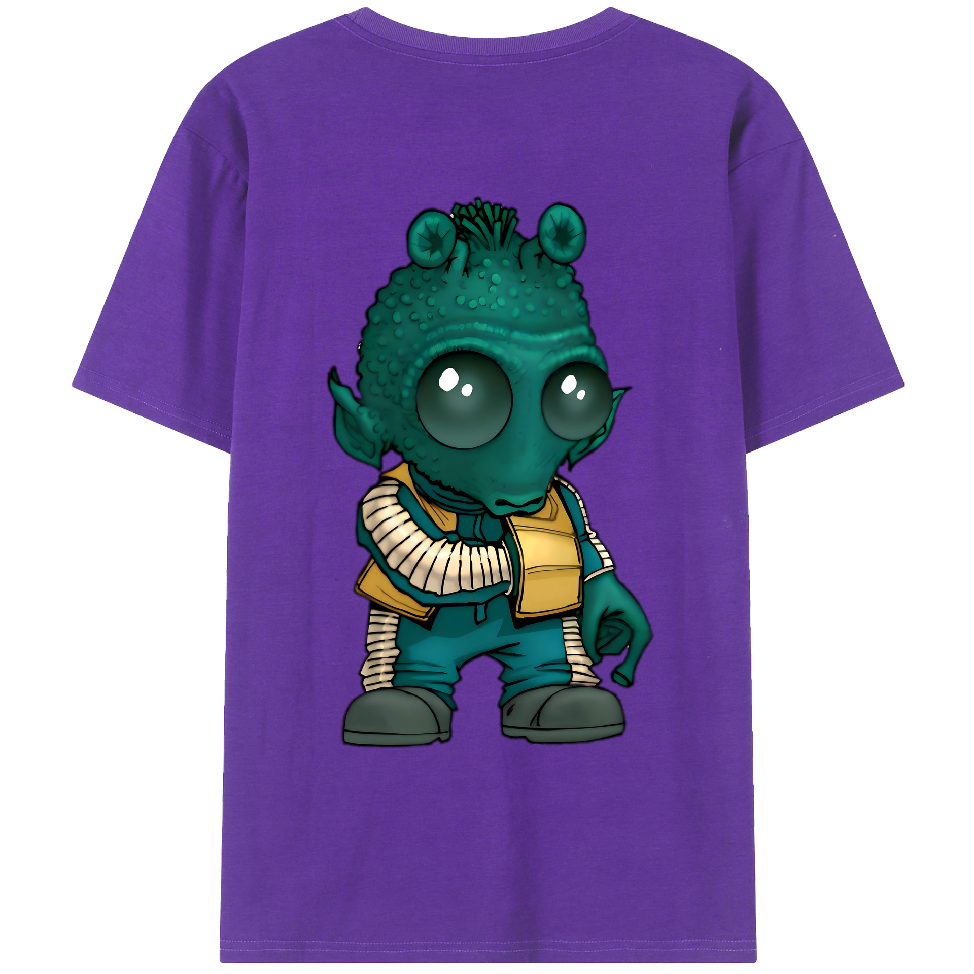 （画像用） スター・ウォーズ Star Wars 綿100％ メンズ半袖Tシャツ（バックプリント） 通気性