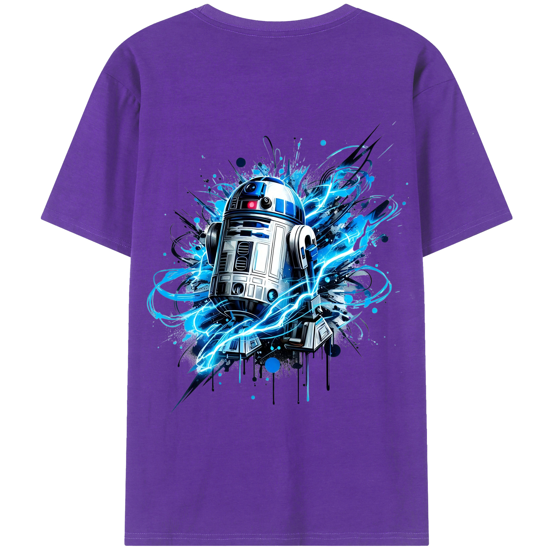 （画像用） スター・ウォーズ Star Wars 綿100％ メンズ半袖Tシャツ（バックプリント） 通気性