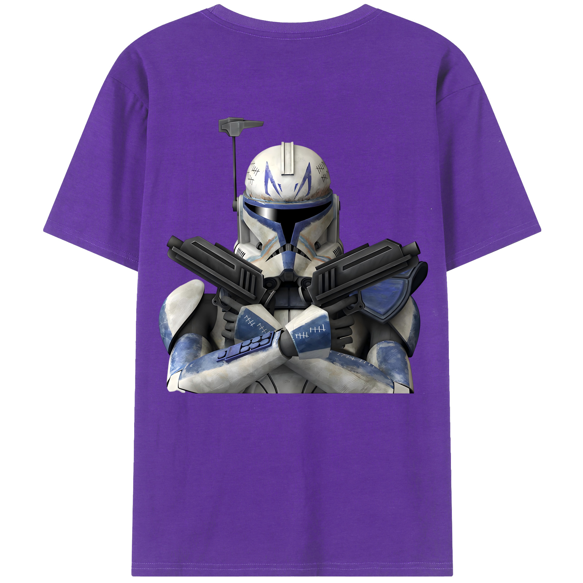 （画像用） スター・ウォーズ Star Wars 綿100％ メンズ半袖Tシャツ（バックプリント） 通気性