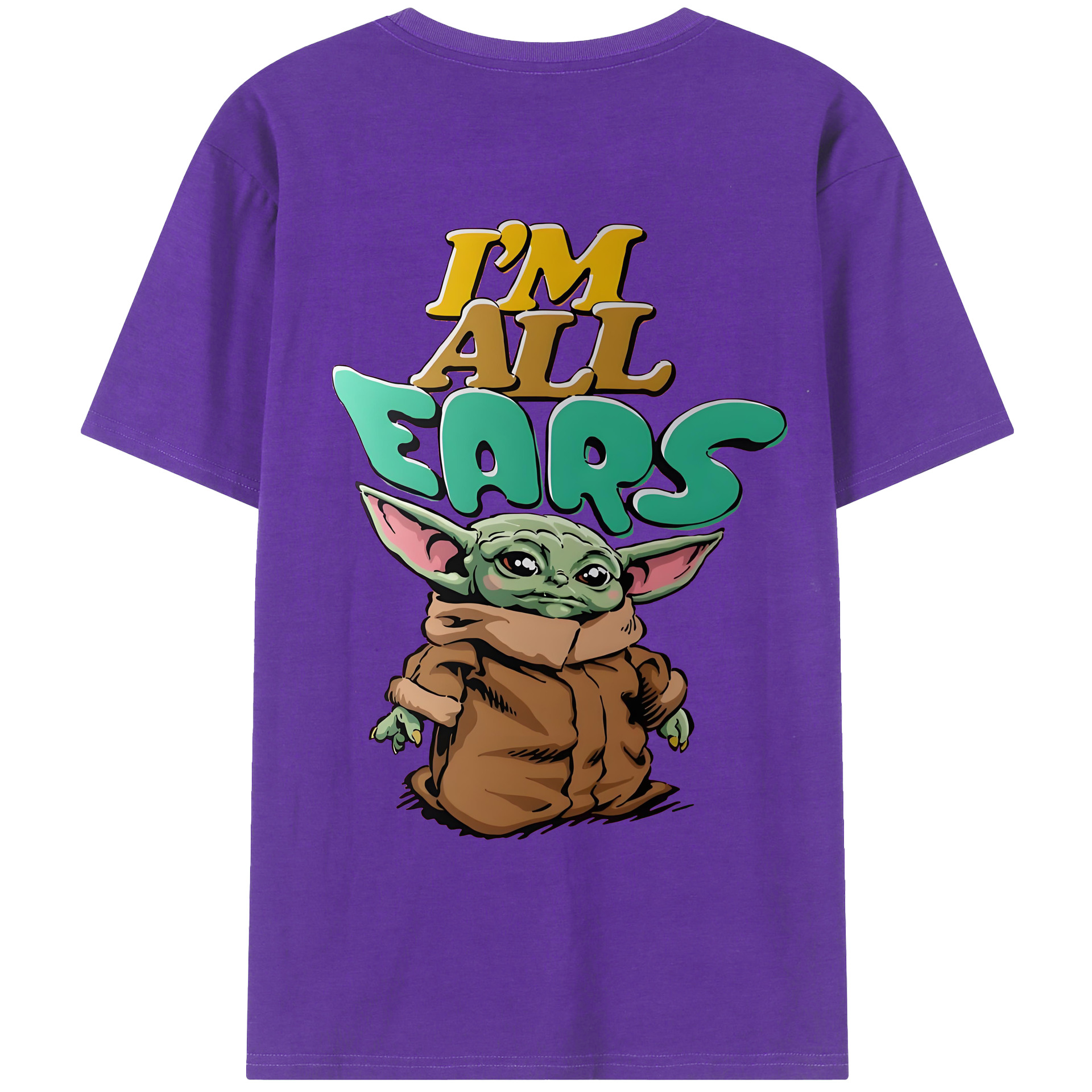 （画像用） スター・ウォーズ Star Wars 綿100％ メンズ半袖Tシャツ（バックプリント） 通気性