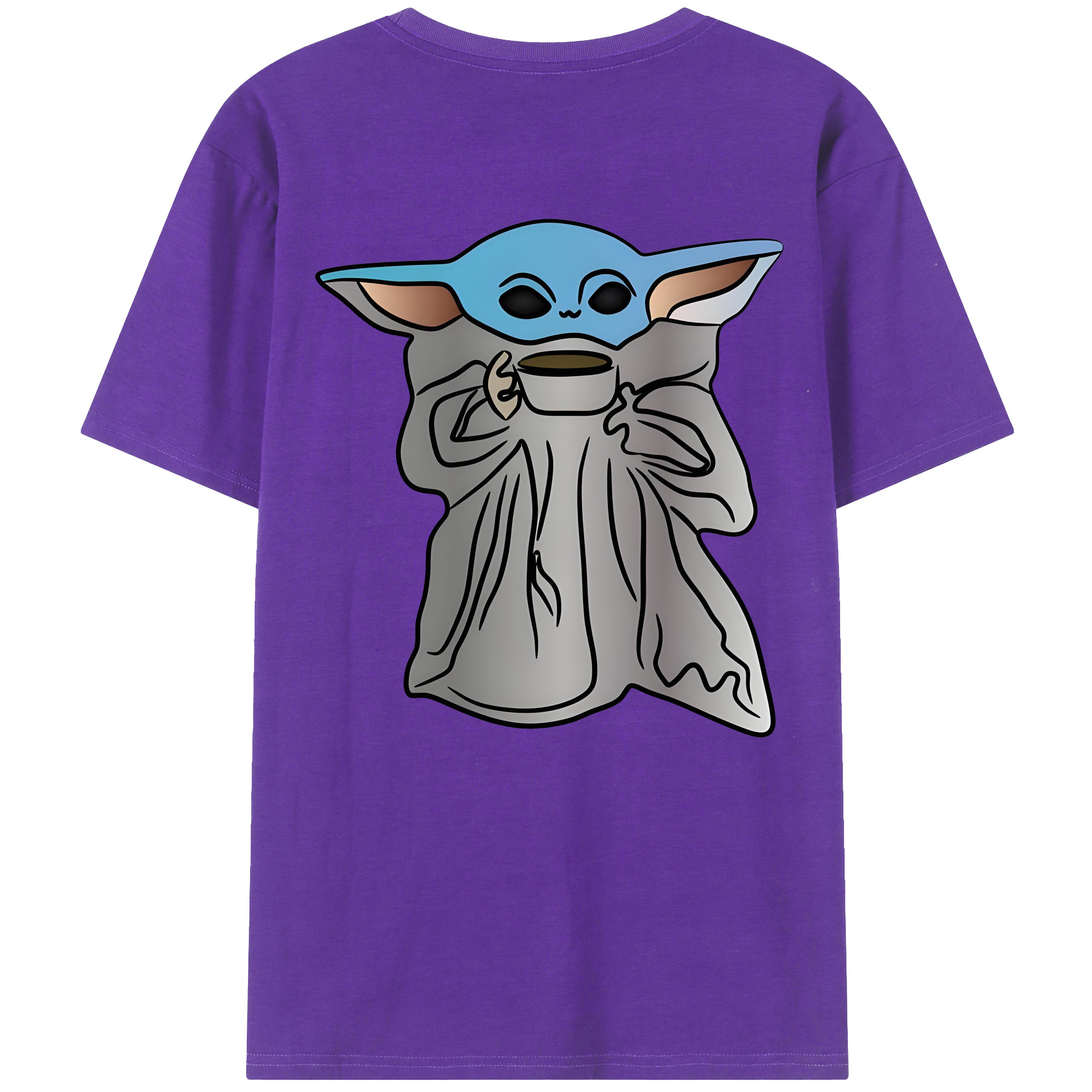 （画像用） スター・ウォーズ Star Wars 綿100％ メンズ半袖Tシャツ（バックプリント） 通気性