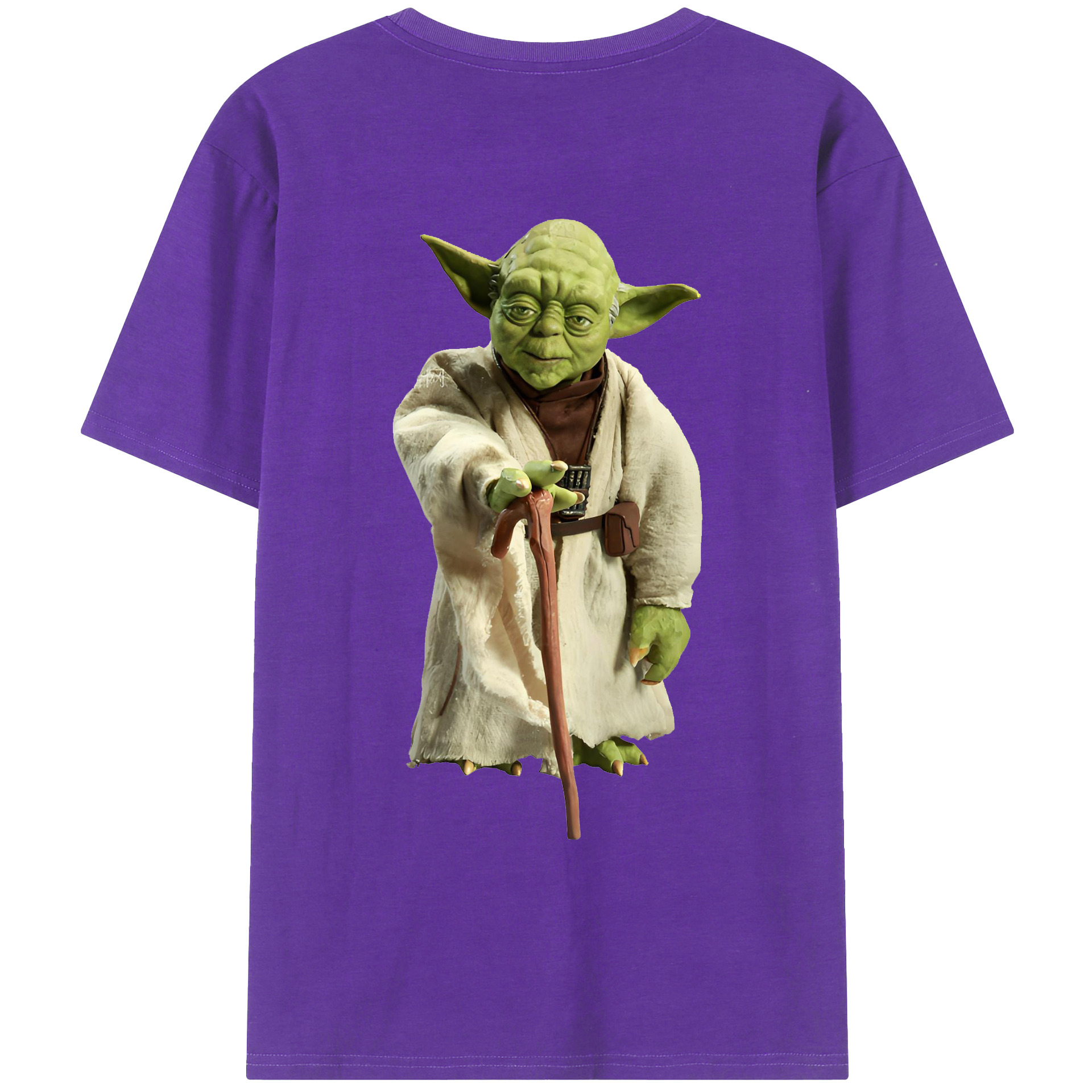 （画像用） スター・ウォーズ Star Wars 綿100％ メンズ半袖Tシャツ（バックプリント） 通気性