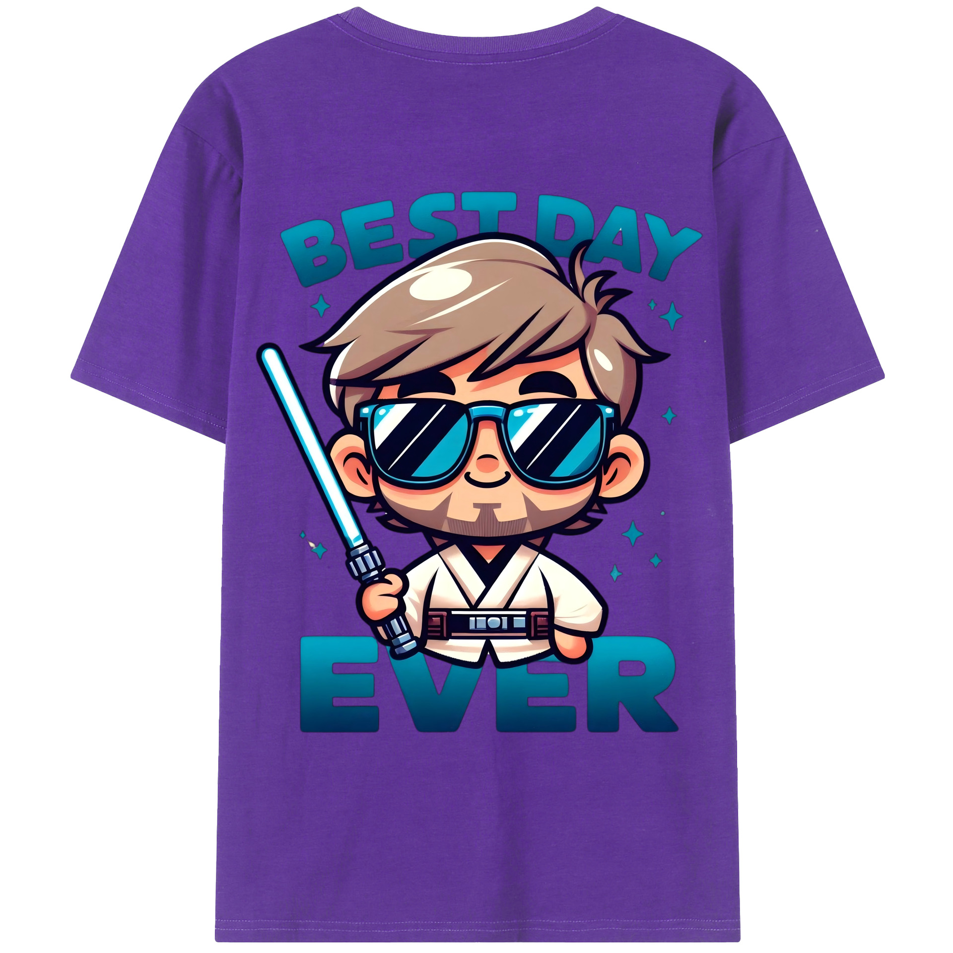 （画像用） スター・ウォーズ Star Wars 綿100％ メンズ半袖Tシャツ（バックプリント） 通気性