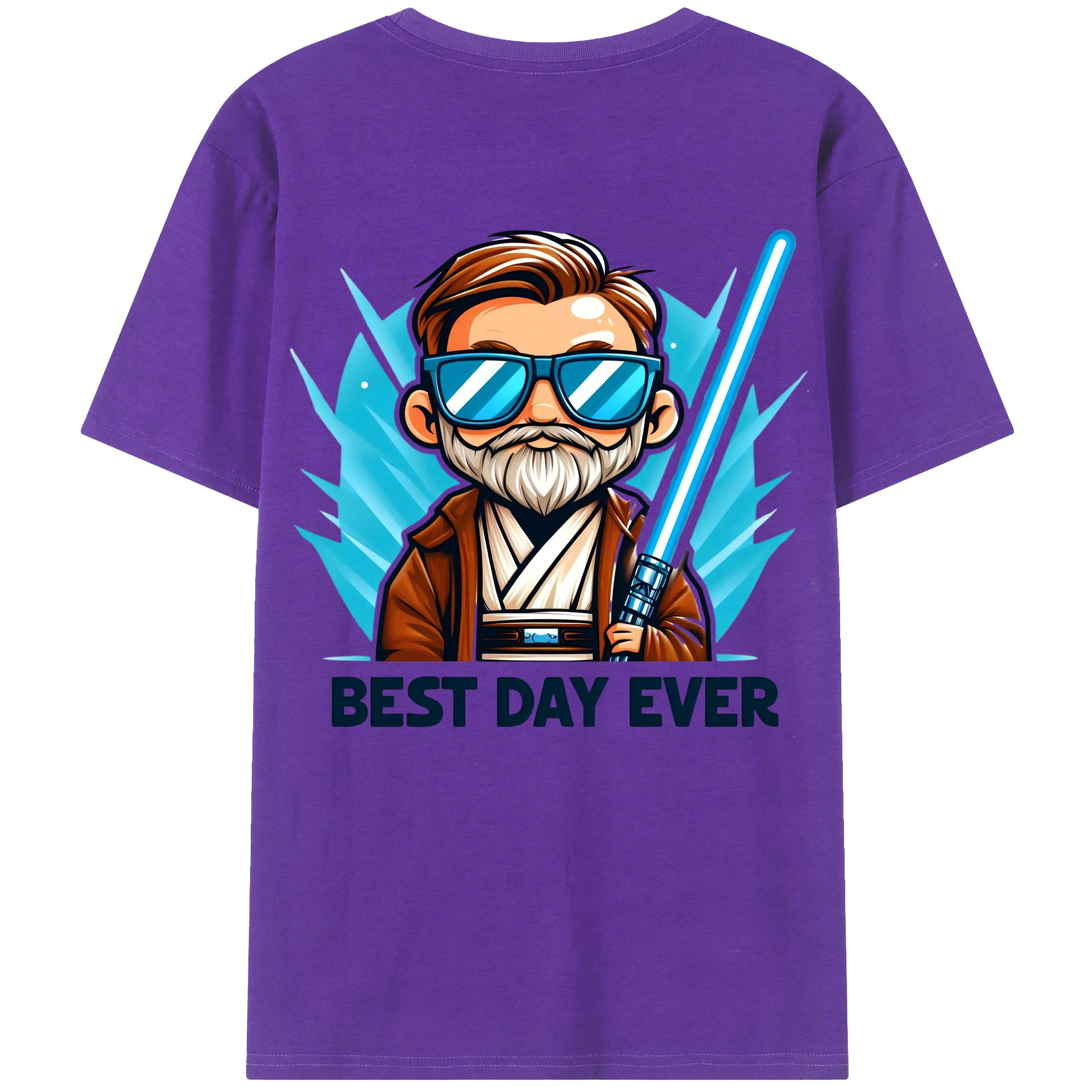 （画像用） スター・ウォーズ Star Wars 綿100％ メンズ半袖Tシャツ（バックプリント） 通気性