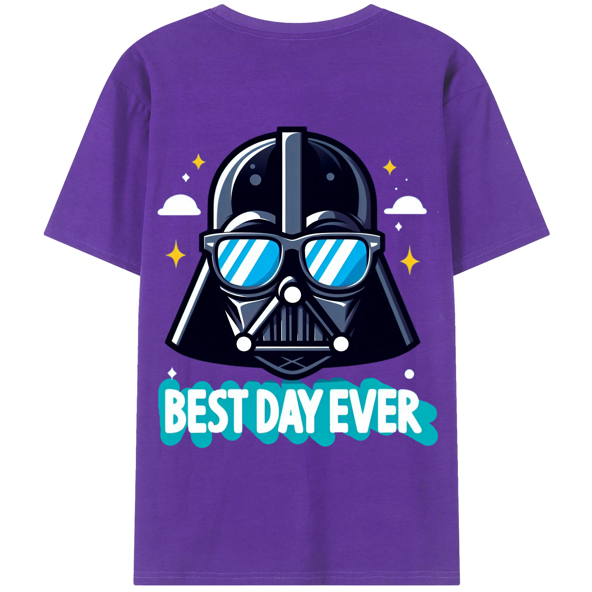 （画像用） スター・ウォーズ Star Wars 綿100％ メンズ半袖Tシャツ（バックプリント） 通気性