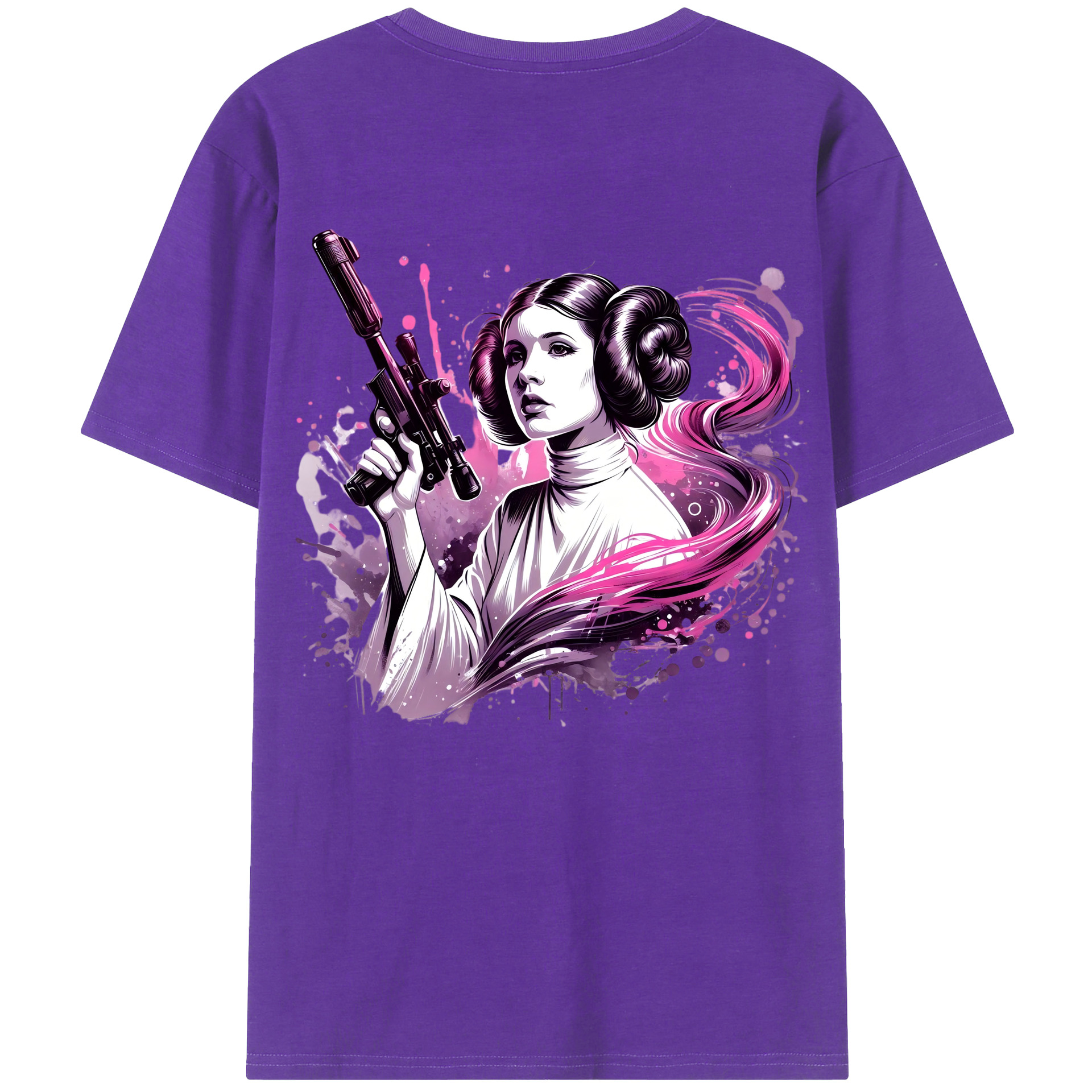 （画像用） スター・ウォーズ Star Wars 綿100％ メンズ半袖Tシャツ（バックプリント） 通気性