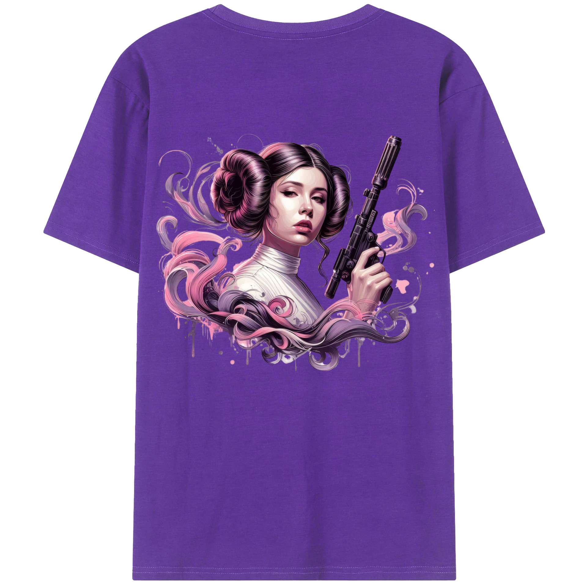 （画像用） スター・ウォーズ Star Wars 綿100％ メンズ半袖Tシャツ（バックプリント） 通気性