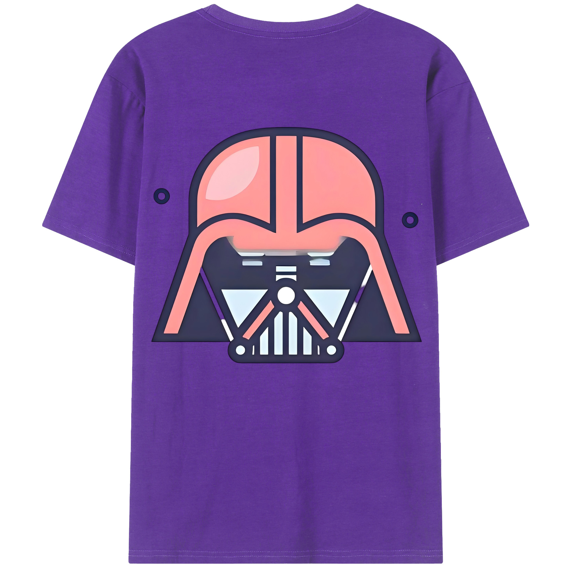 （画像用） スター・ウォーズ Star Wars 綿100％ メンズ半袖Tシャツ（バックプリント） 通気性