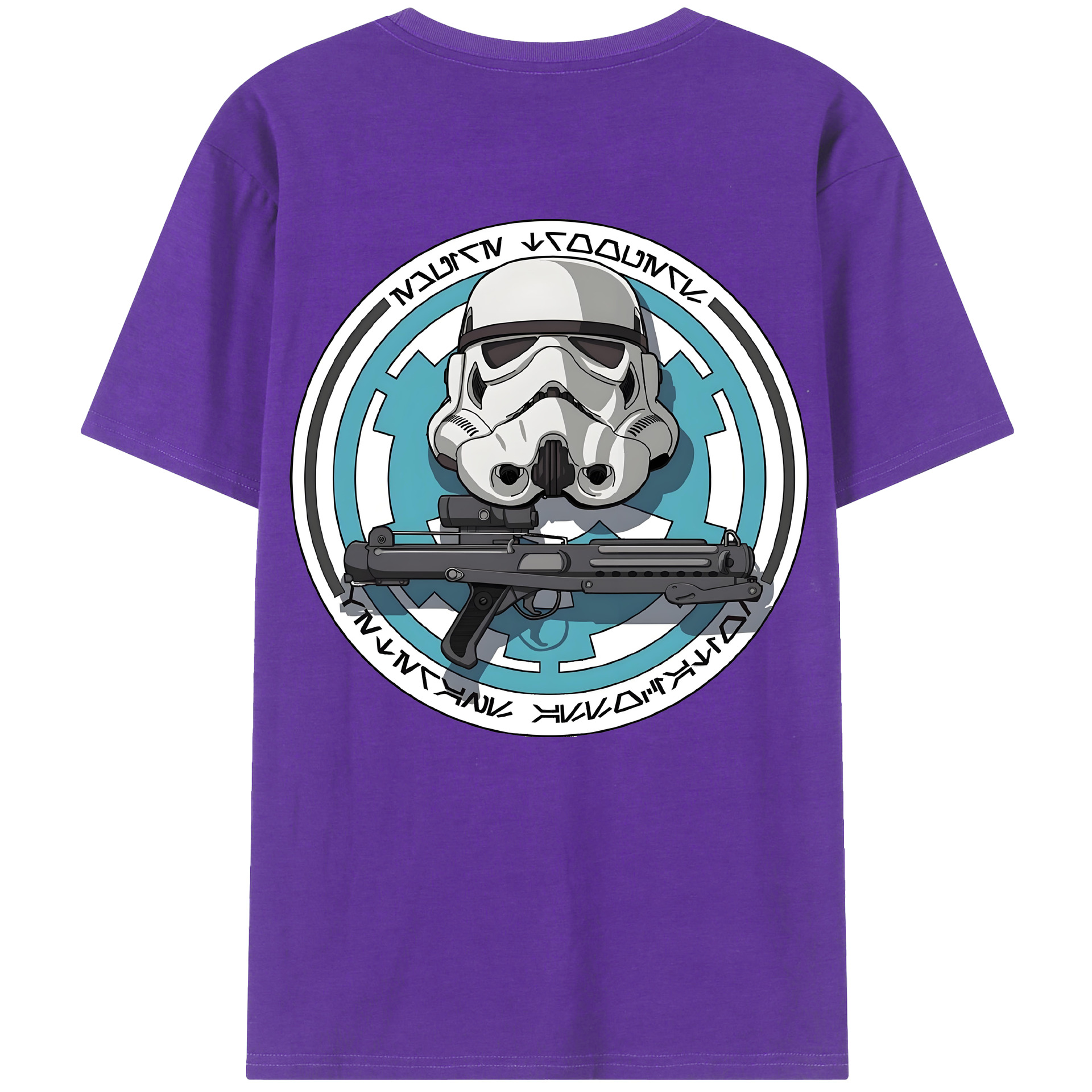 （画像用） スター・ウォーズ Star Wars 綿100％ メンズ半袖Tシャツ（バックプリント） 通気性