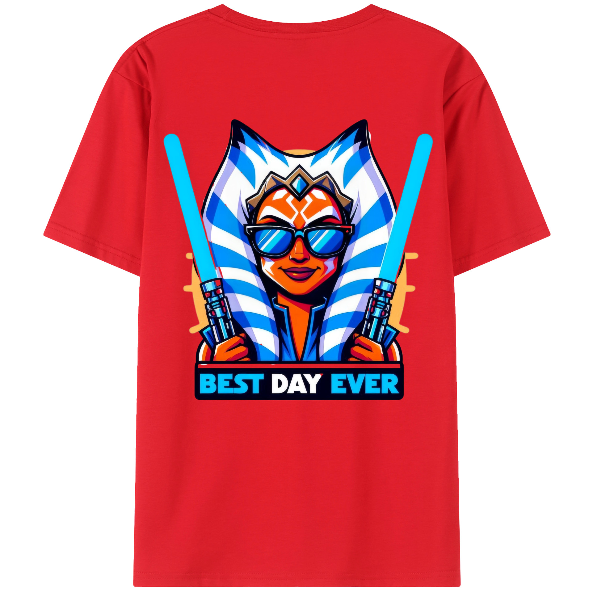 （画像用） スター・ウォーズ Star Wars 綿100％ メンズ半袖Tシャツ（バックプリント） 通気性