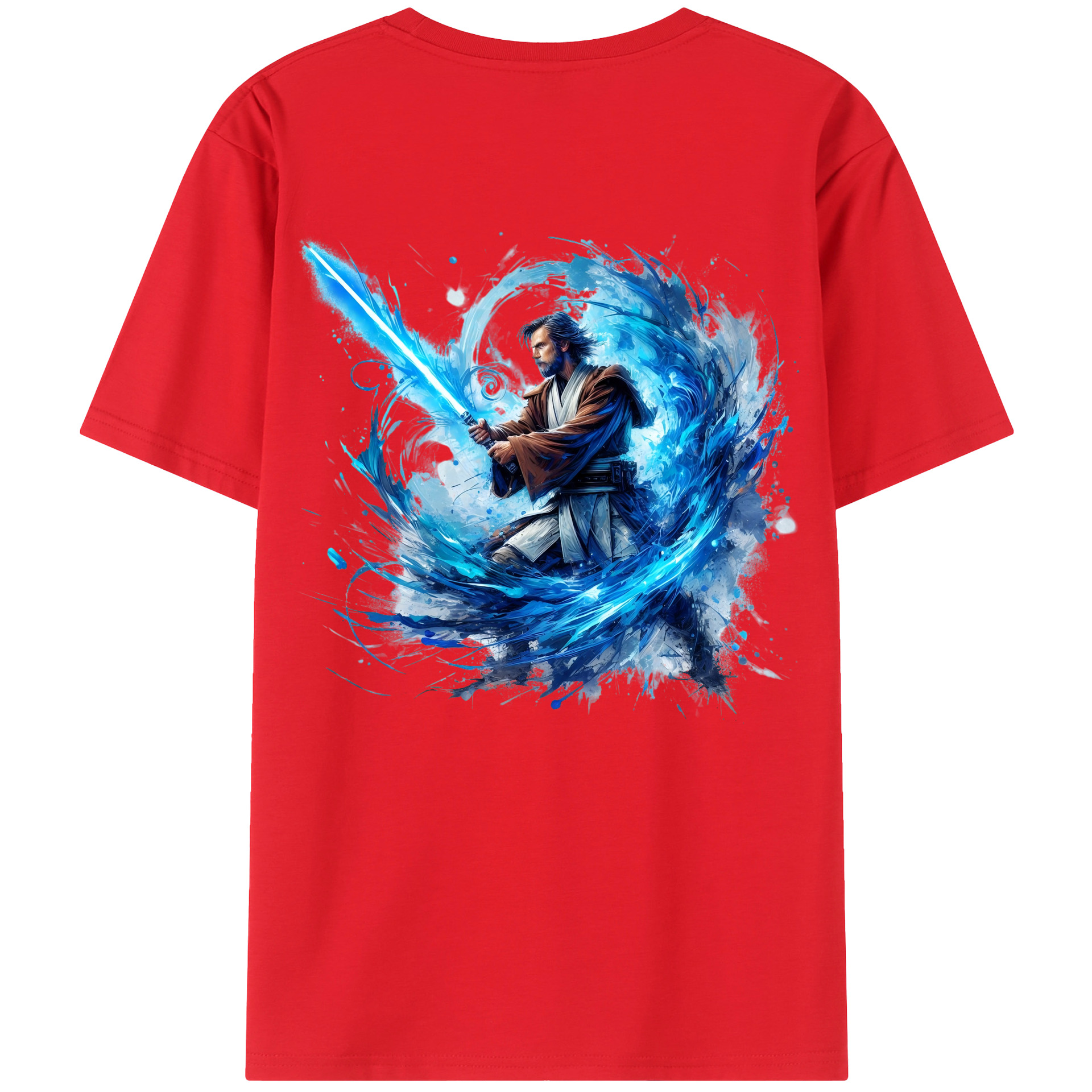 （画像用） スター・ウォーズ Star Wars 綿100％ メンズ半袖Tシャツ（バックプリント） 通気性