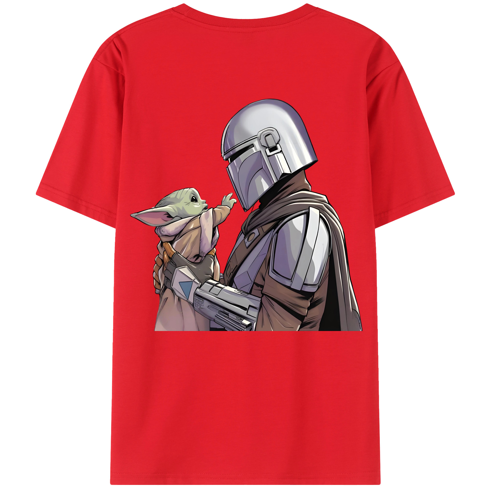 （画像用） スター・ウォーズ Star Wars 綿100％ メンズ半袖Tシャツ（バックプリント） 通気性