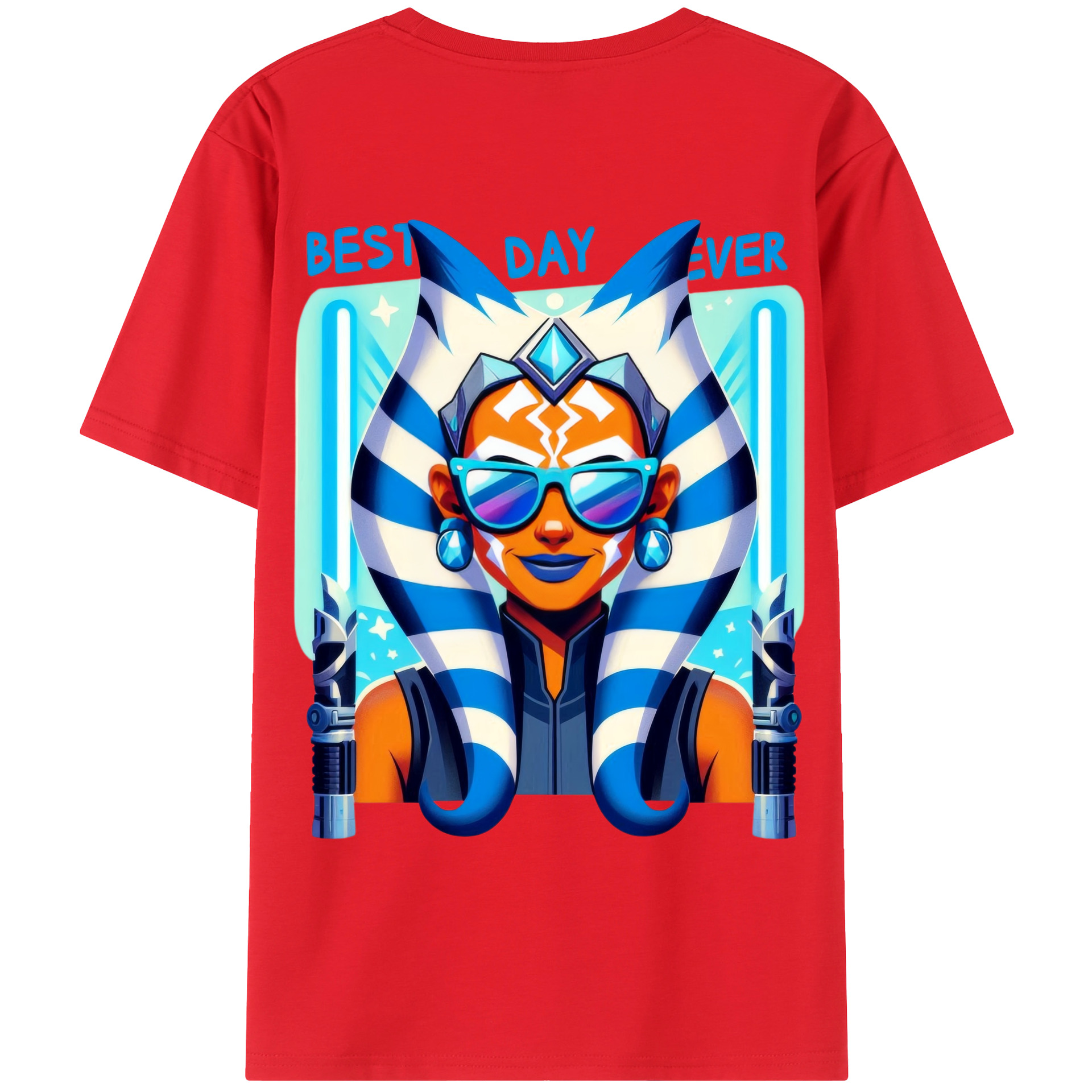 （画像用） スター・ウォーズ Star Wars 綿100％ メンズ半袖Tシャツ（バックプリント） 通気性