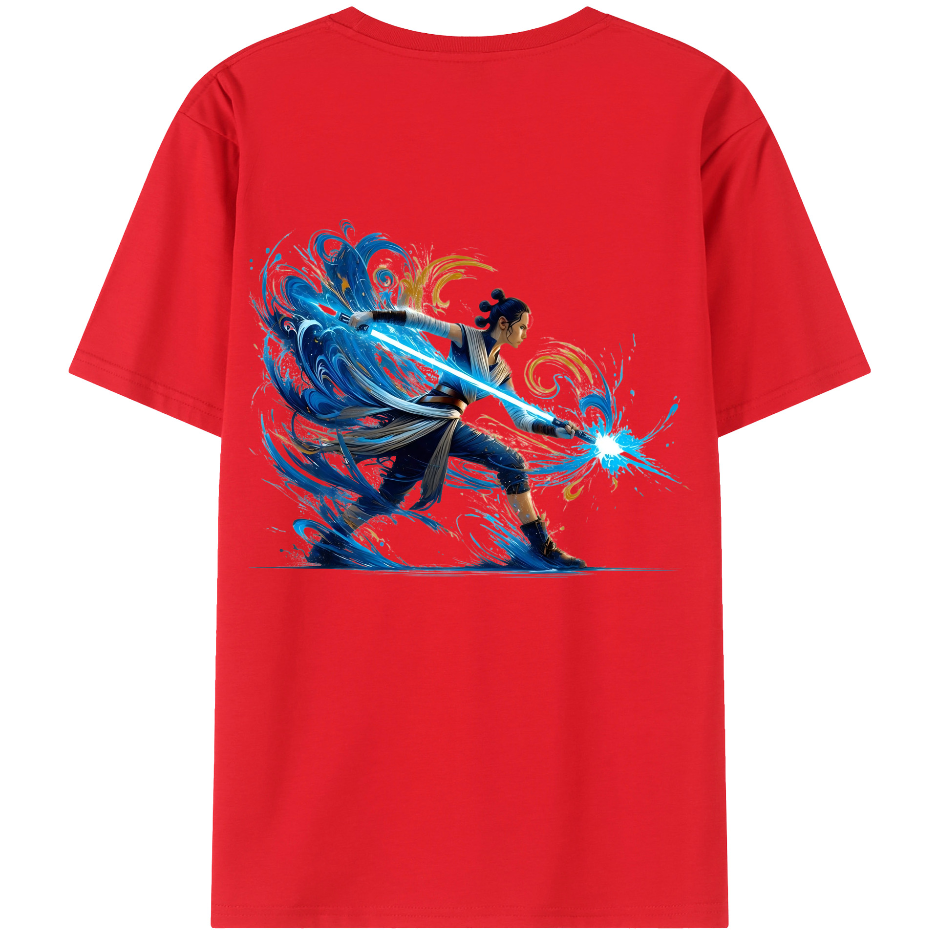 （画像用） スター・ウォーズ Star Wars 綿100％ メンズ半袖Tシャツ（バックプリント） 通気性