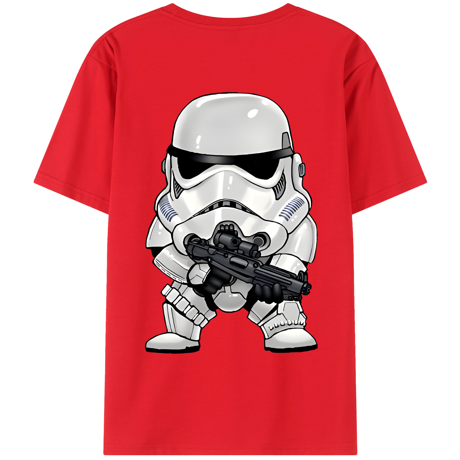 （画像用） スター・ウォーズ Star Wars 綿100％ メンズ半袖Tシャツ（バックプリント） 通気性