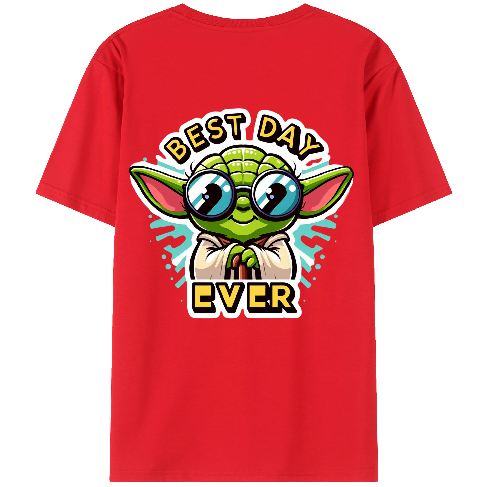 （画像用） スター・ウォーズ Star Wars 綿100％ メンズ半袖Tシャツ（バックプリント） 通気性