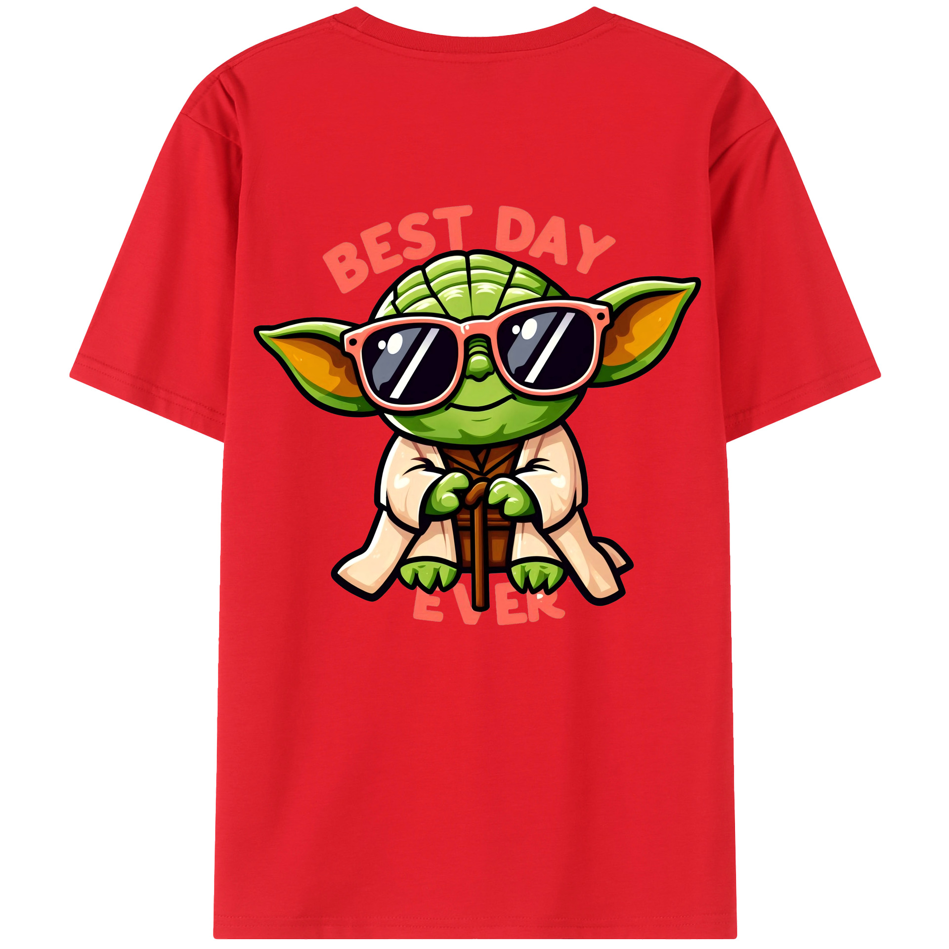 （画像用） スター・ウォーズ Star Wars 綿100％ メンズ半袖Tシャツ（バックプリント） 通気性