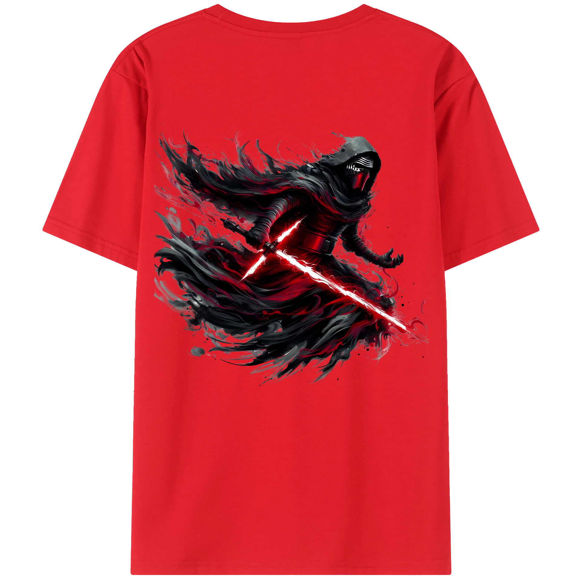 （画像用） スター・ウォーズ Star Wars 綿100％ メンズ半袖Tシャツ（バックプリント） 通気性