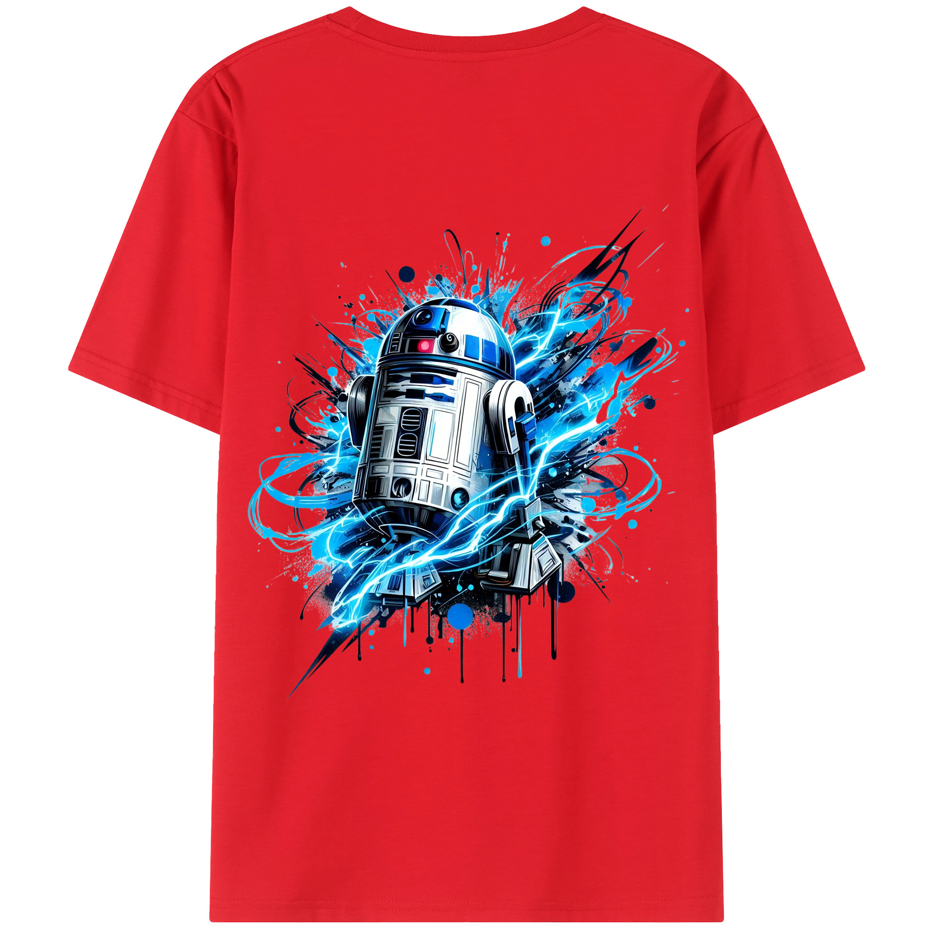 （画像用） スター・ウォーズ Star Wars 綿100％ メンズ半袖Tシャツ（バックプリント） 通気性