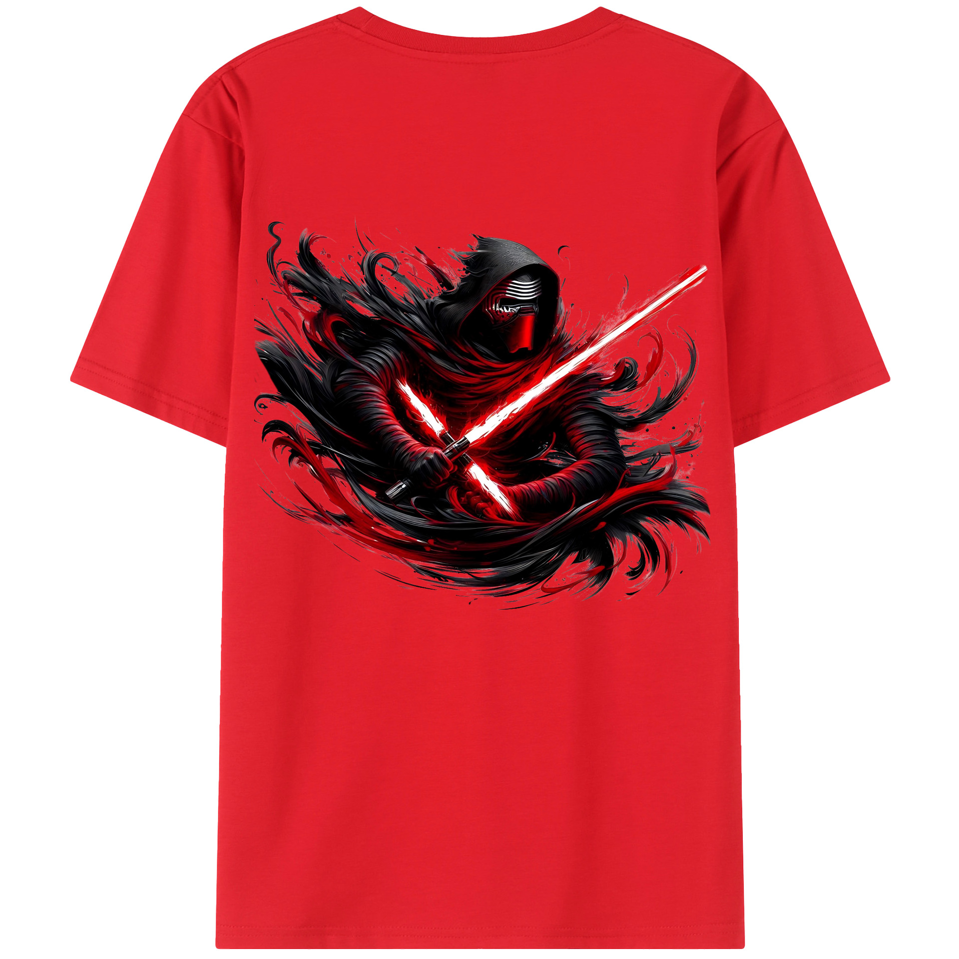 （画像用） スター・ウォーズ Star Wars 綿100％ メンズ半袖Tシャツ（バックプリント） 通気性