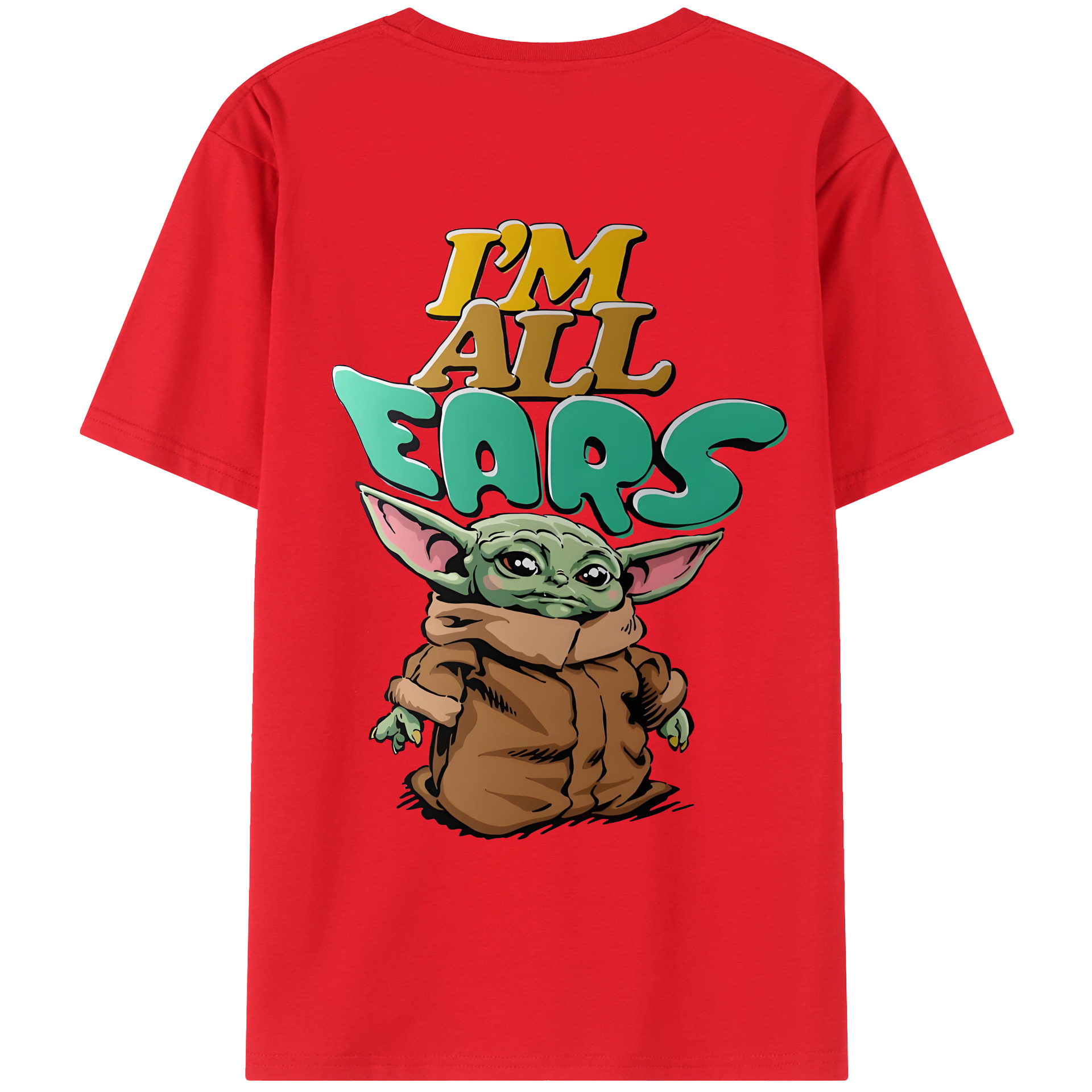 （画像用） スター・ウォーズ Star Wars 綿100％ メンズ半袖Tシャツ（バックプリント） 通気性