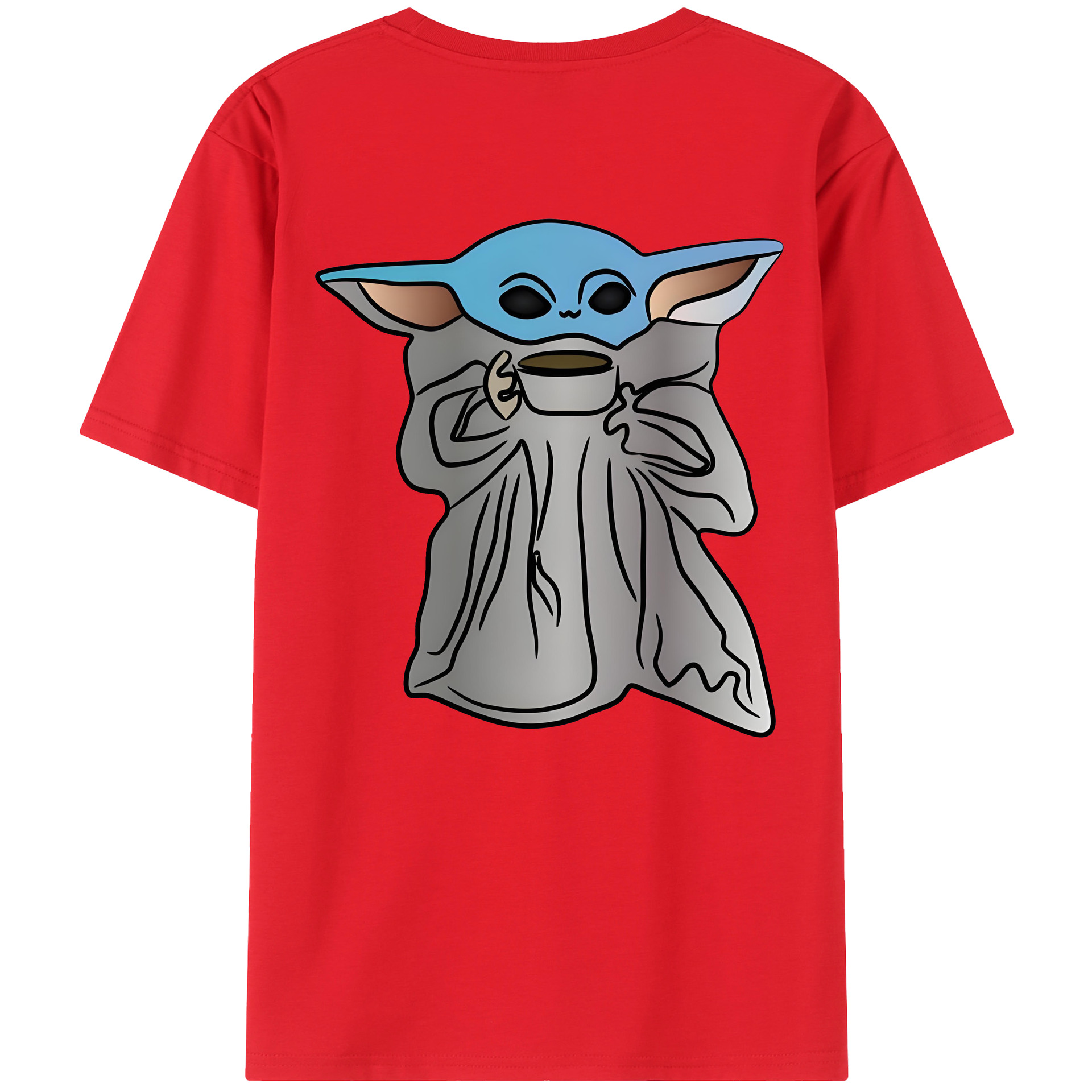（画像用） スター・ウォーズ Star Wars 綿100％ メンズ半袖Tシャツ（バックプリント） 通気性