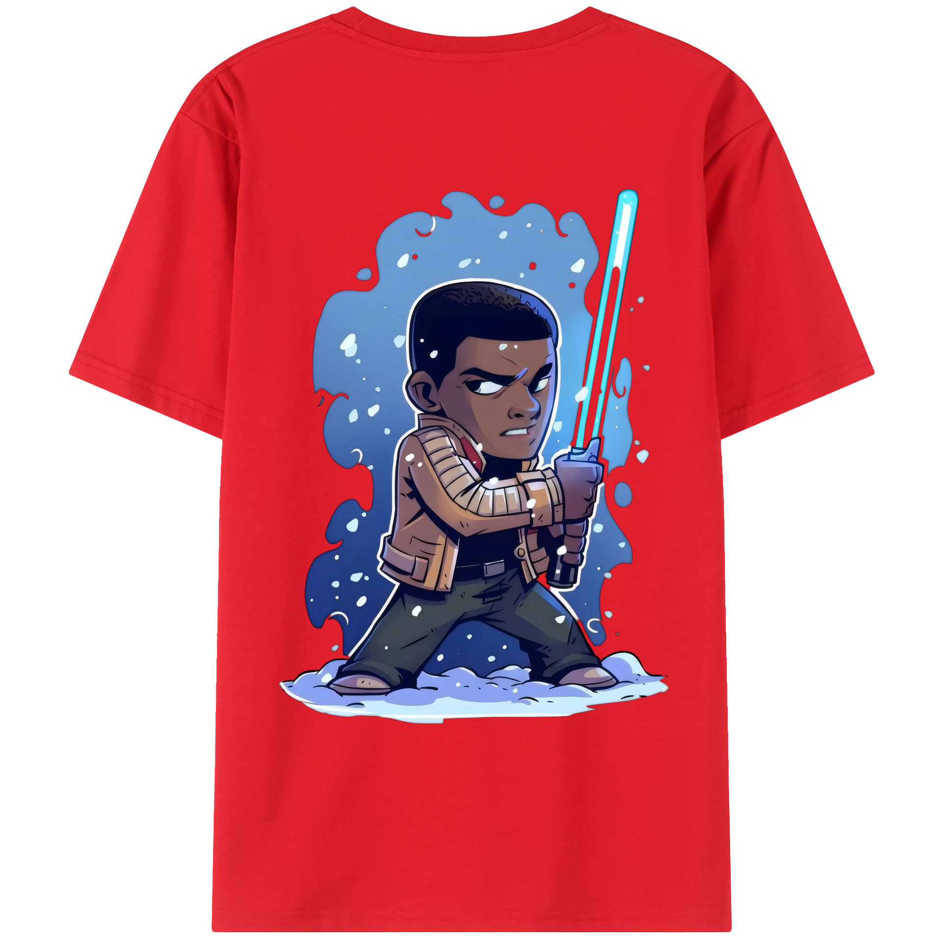 （画像用） スター・ウォーズ Star Wars 綿100％ メンズ半袖Tシャツ（バックプリント） 通気性