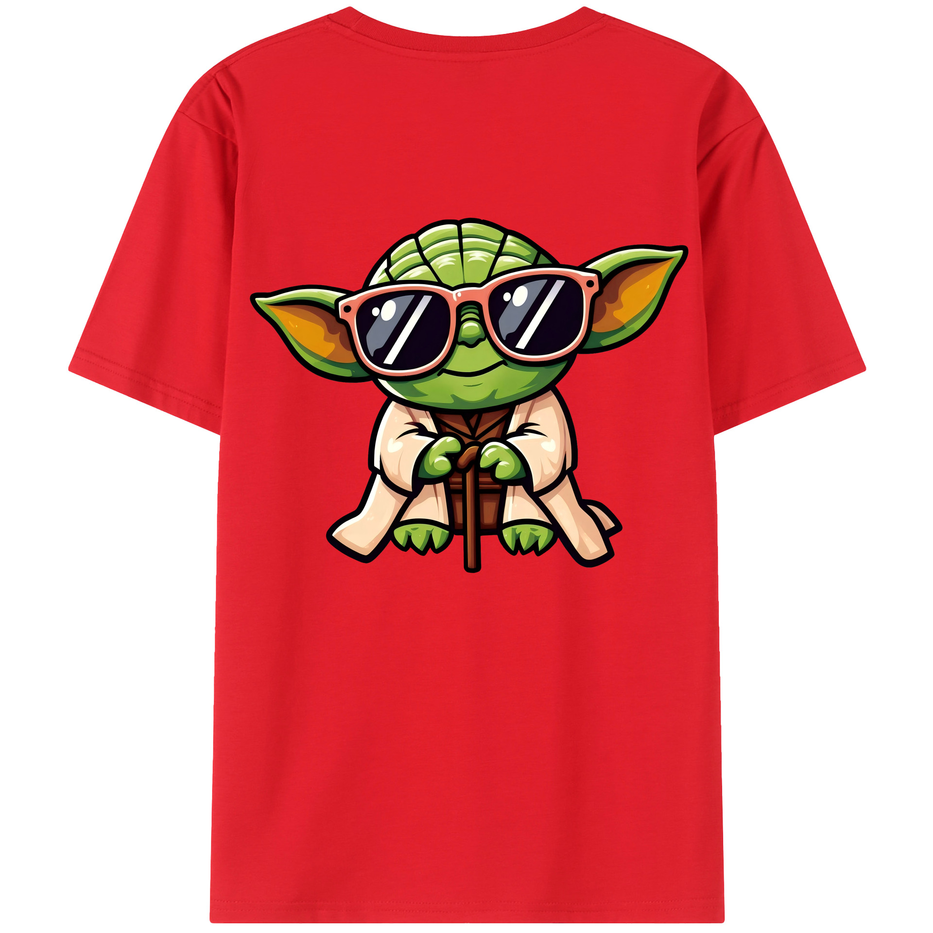 （画像用） スター・ウォーズ Star Wars 綿100％ メンズ半袖Tシャツ（バックプリント） 通気性